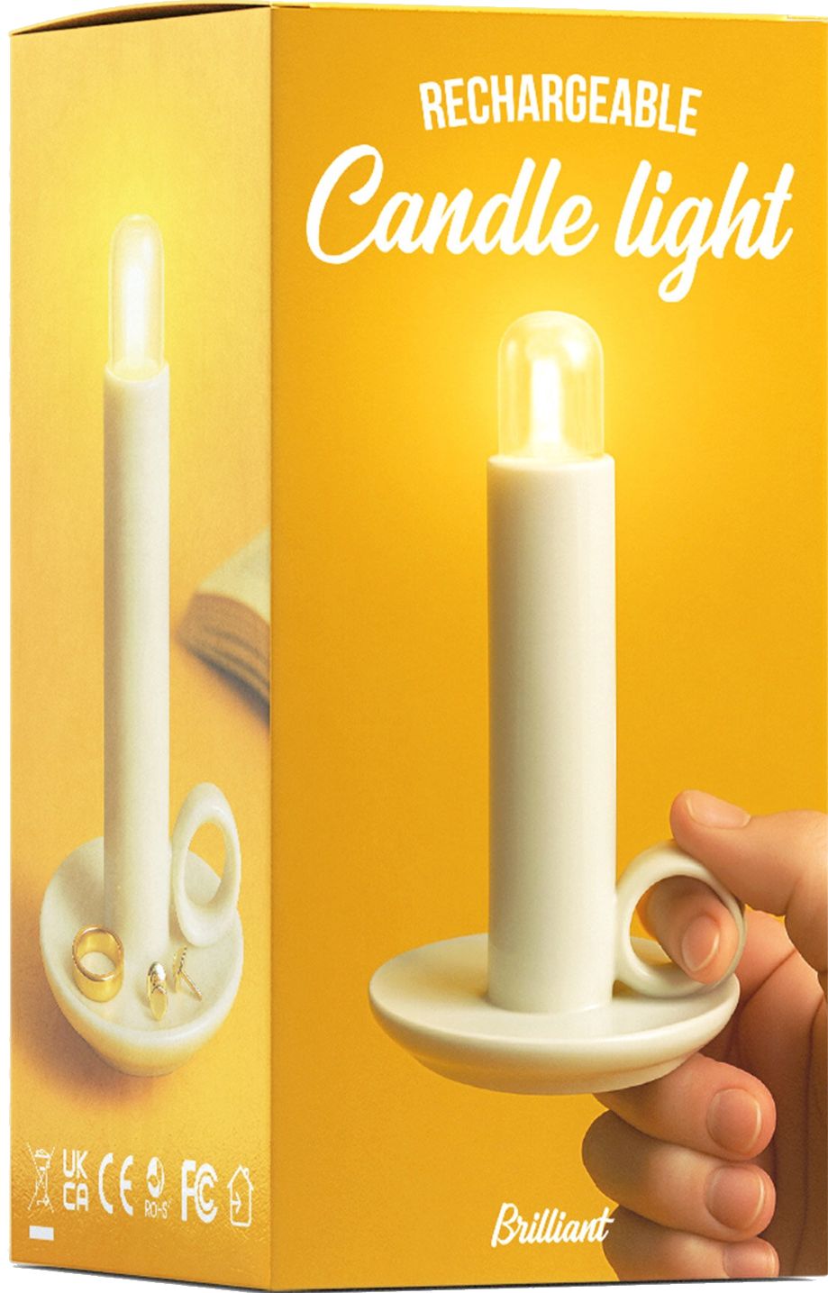 Ceramic Candle Night Light