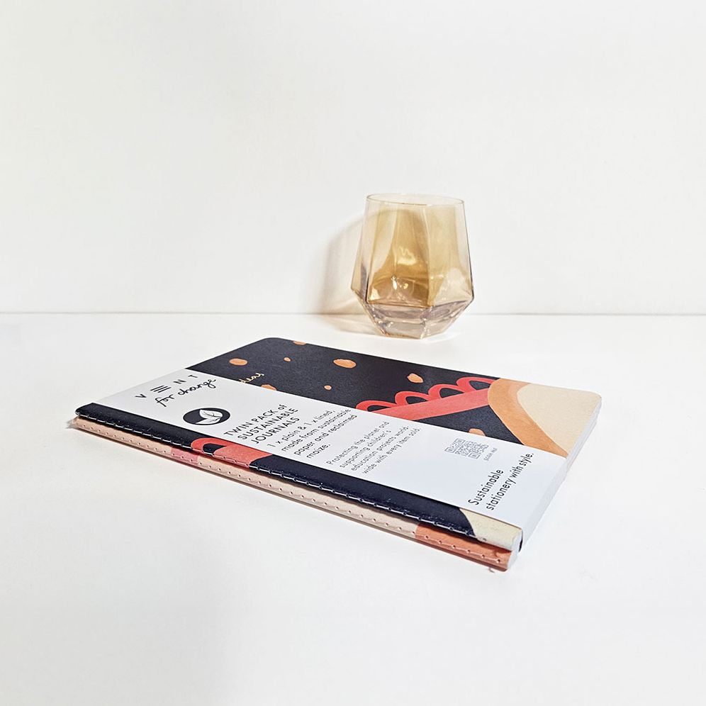 Ideas Twin Pack Lined journal and plain journal