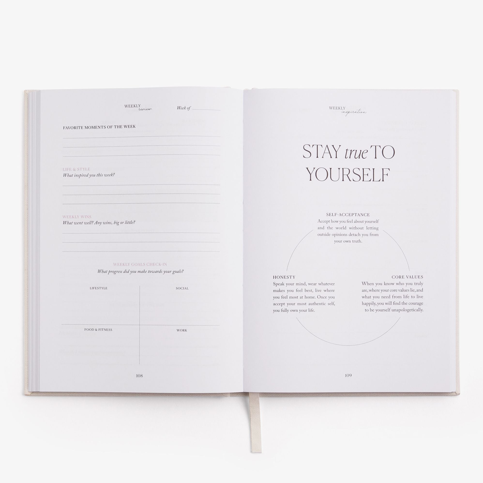 LIFE & STYLE PLANNER PINK