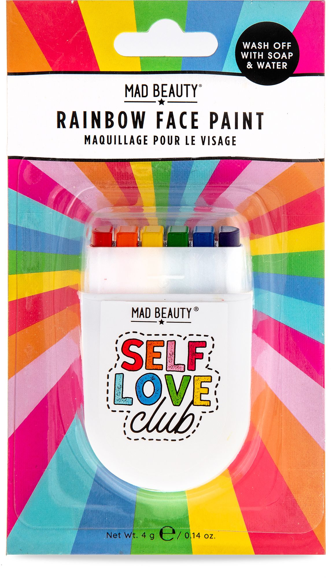 Bursting With Pride Face Paint