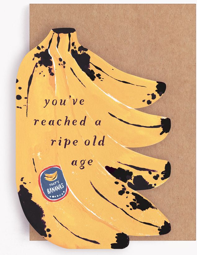 Ripe Age Birthday Card