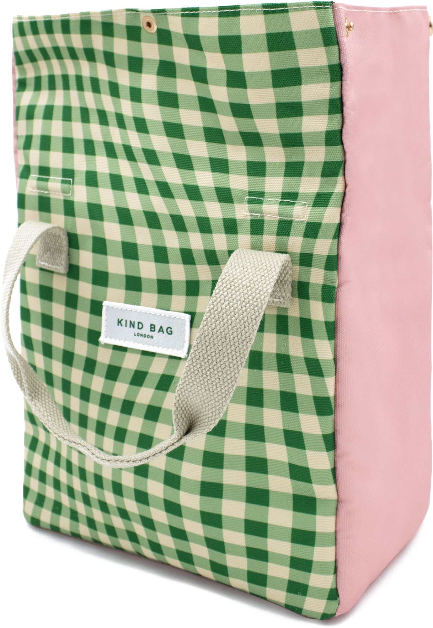 Kind Bag - Distorted Gingham Lunch Bag