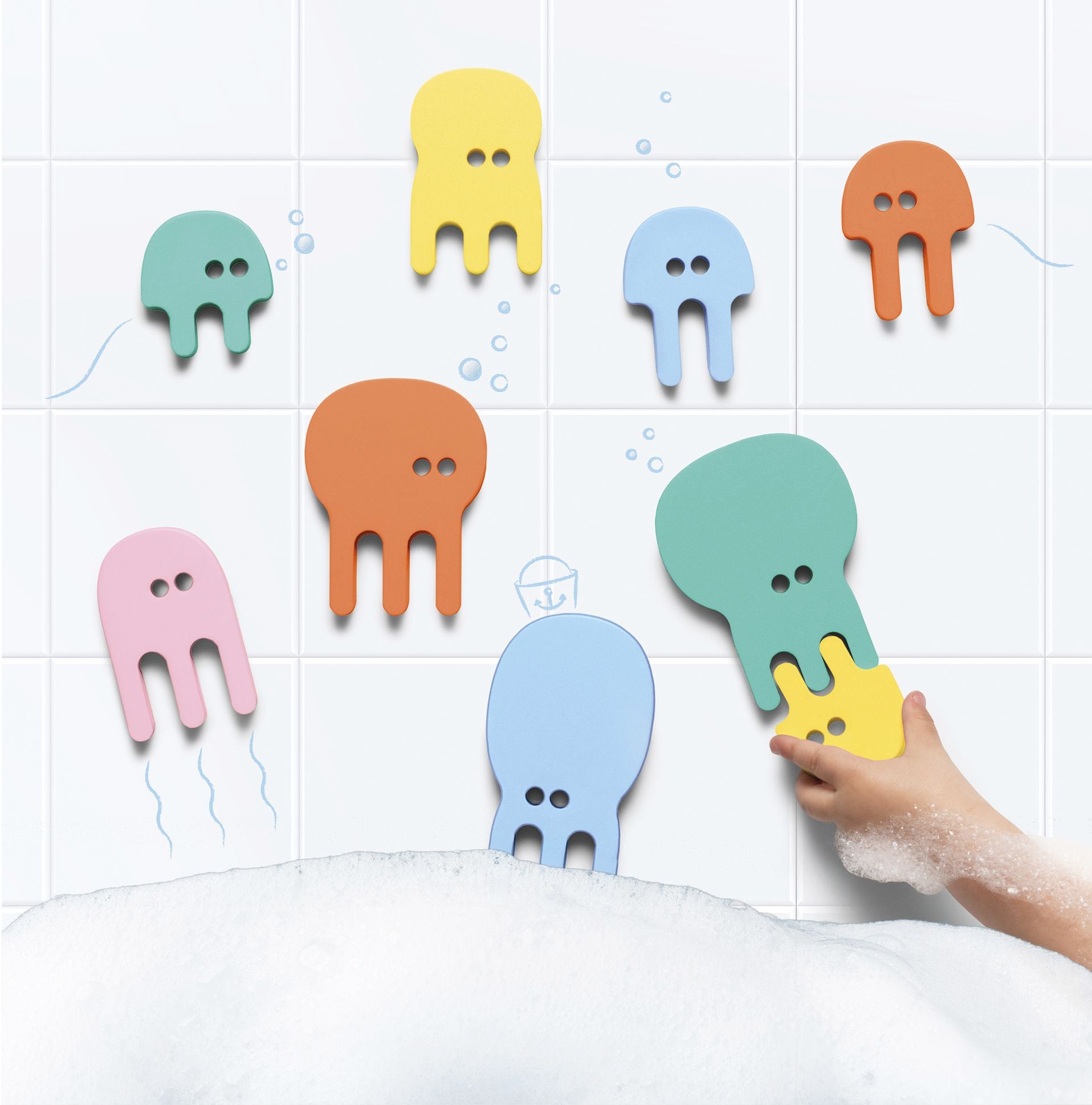 Quut Bath Puzzle Jellyfish