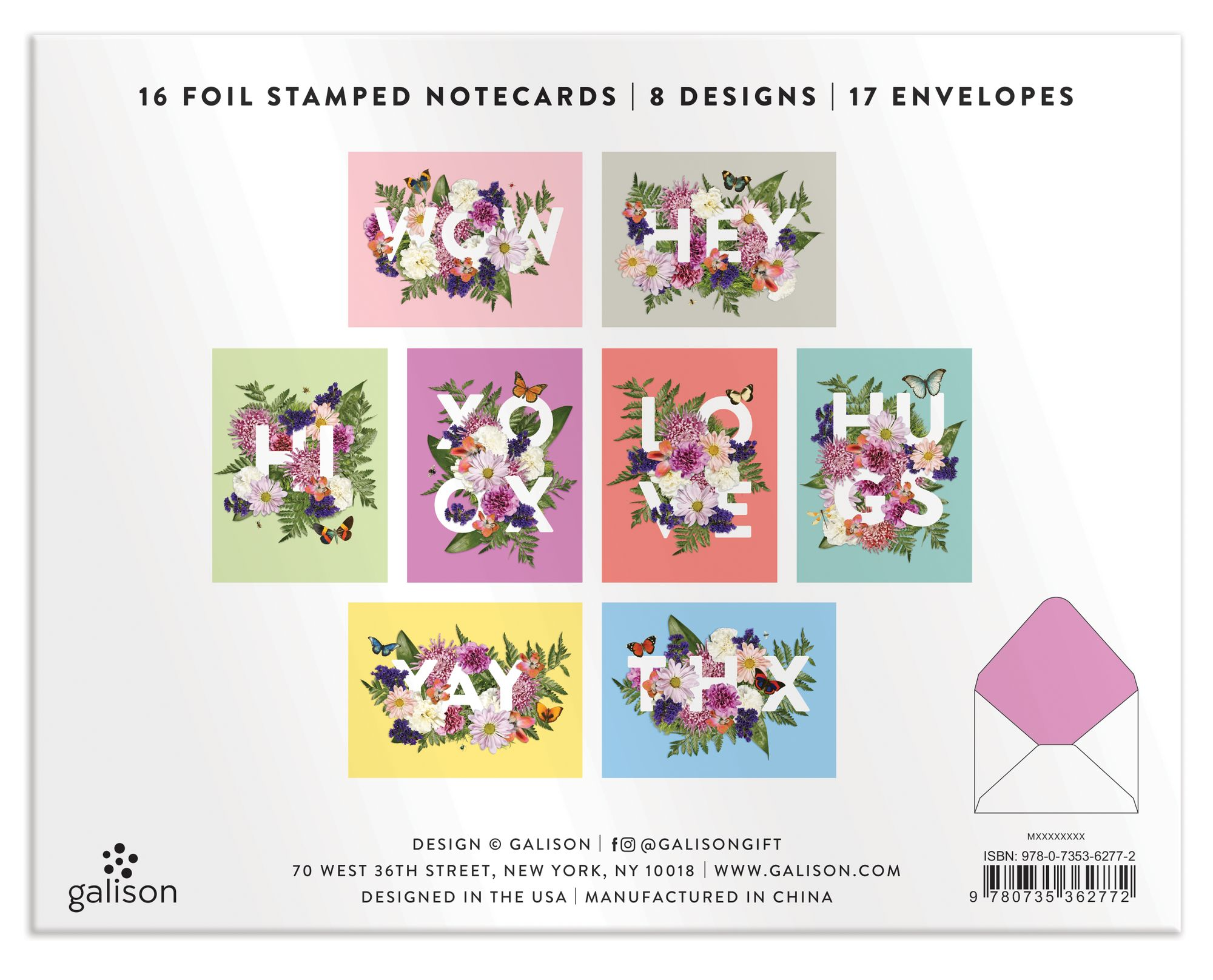 Say It With Flowers Greeting Assortment Notecard Box