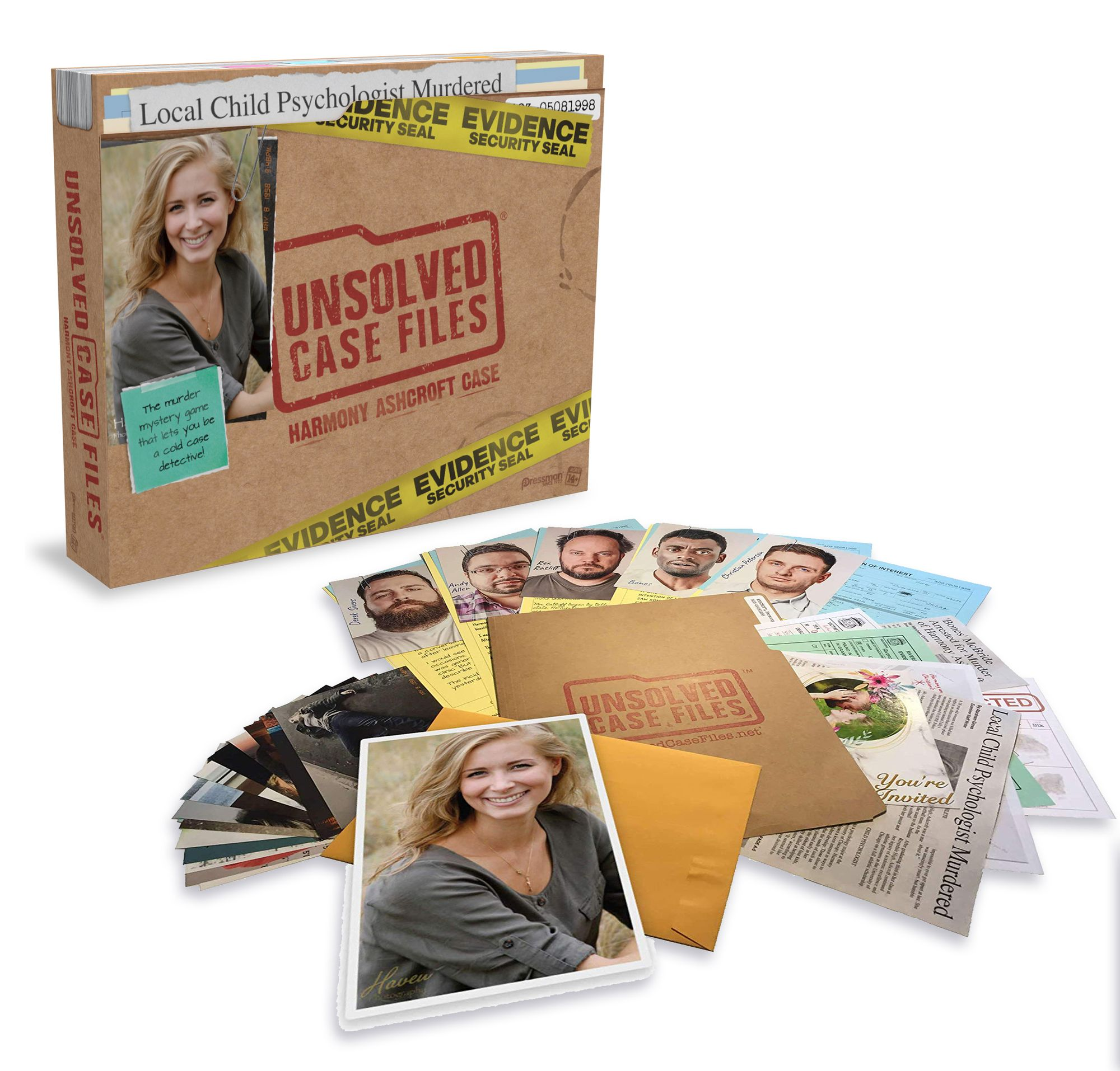 Unsolved Case Files: Harmony Ashcroft by John Carroll