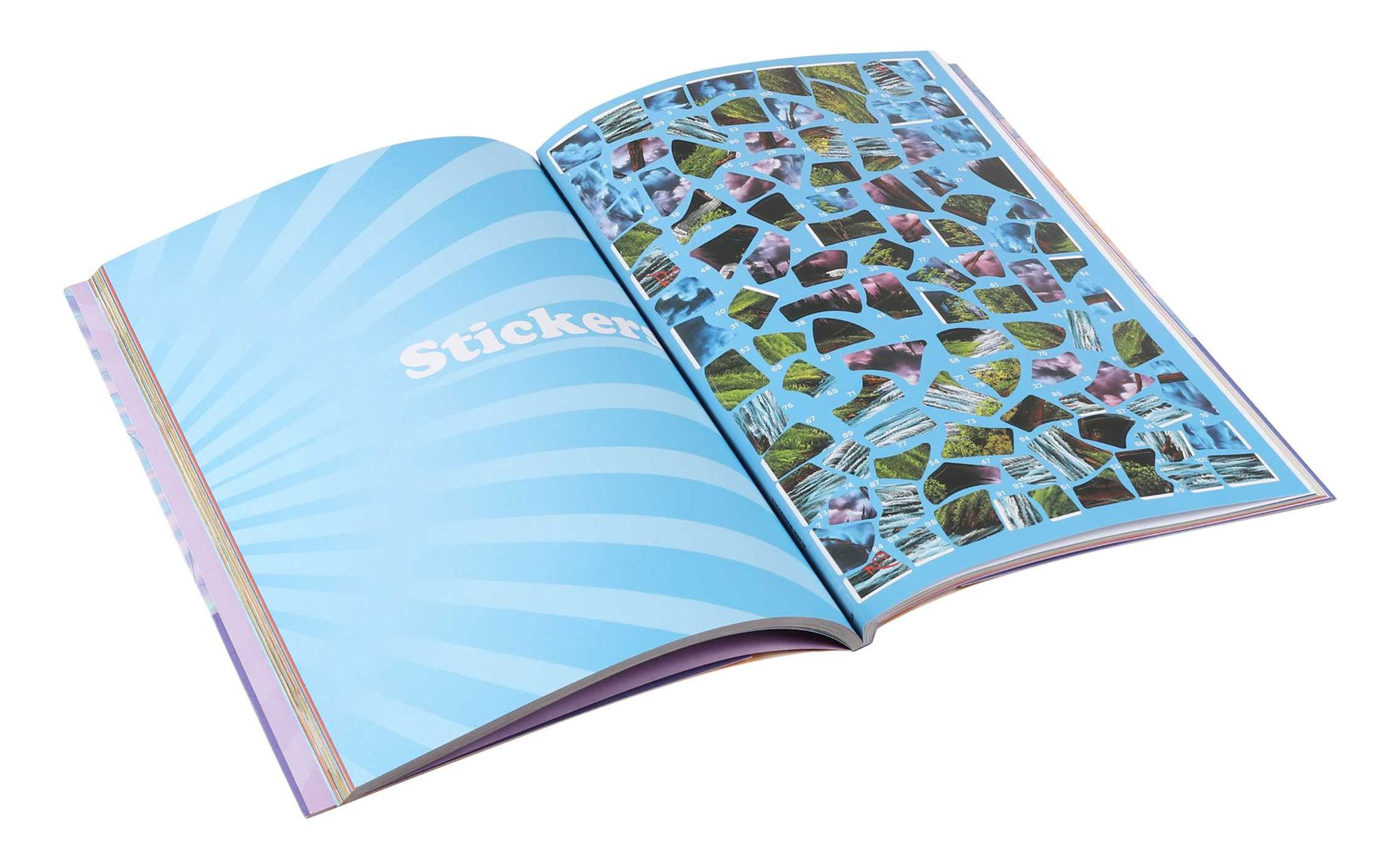 Bob Ross Happy Little Sticker Puzzles