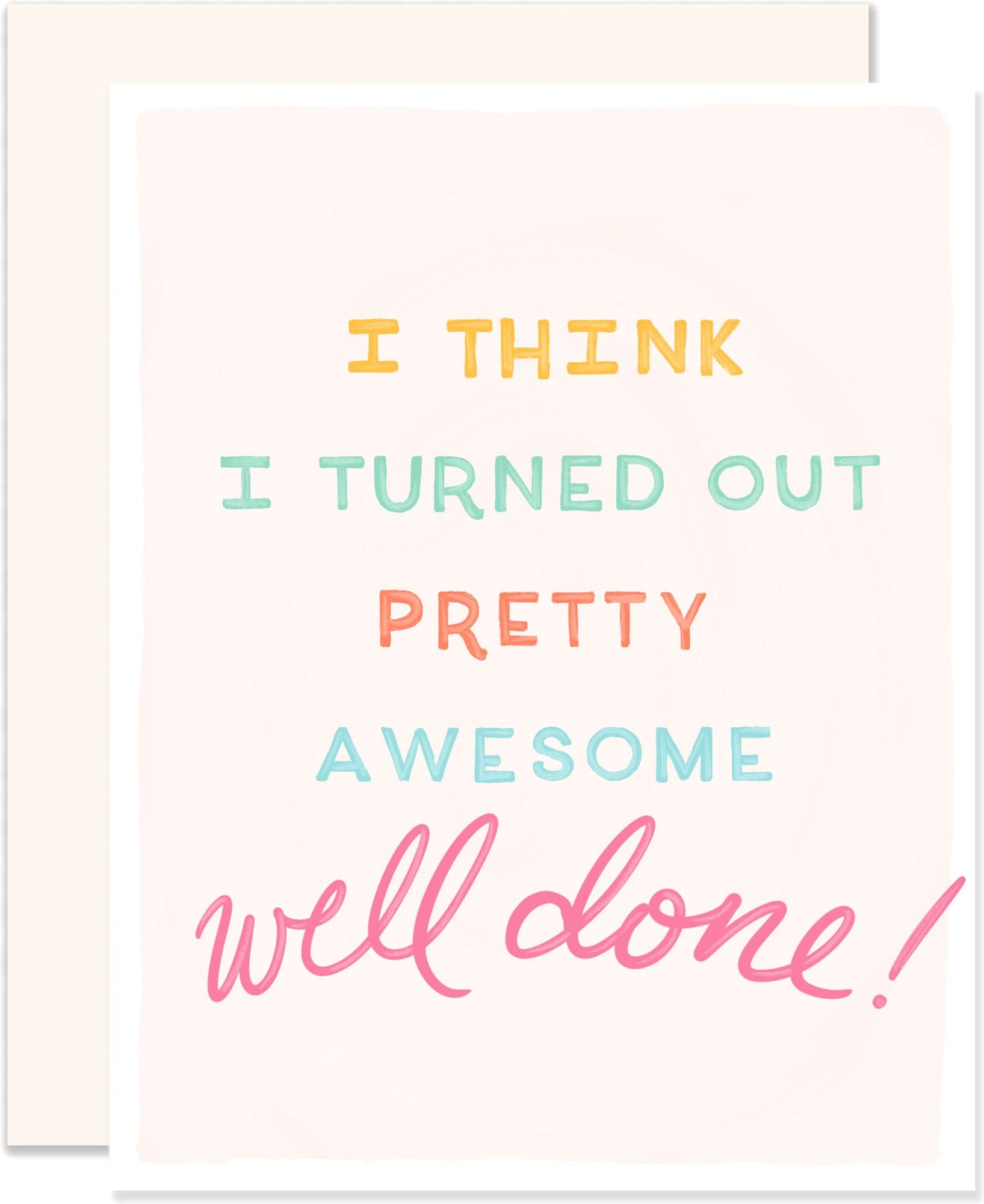 Mother's Day Greeting Card Turned Out Awesome