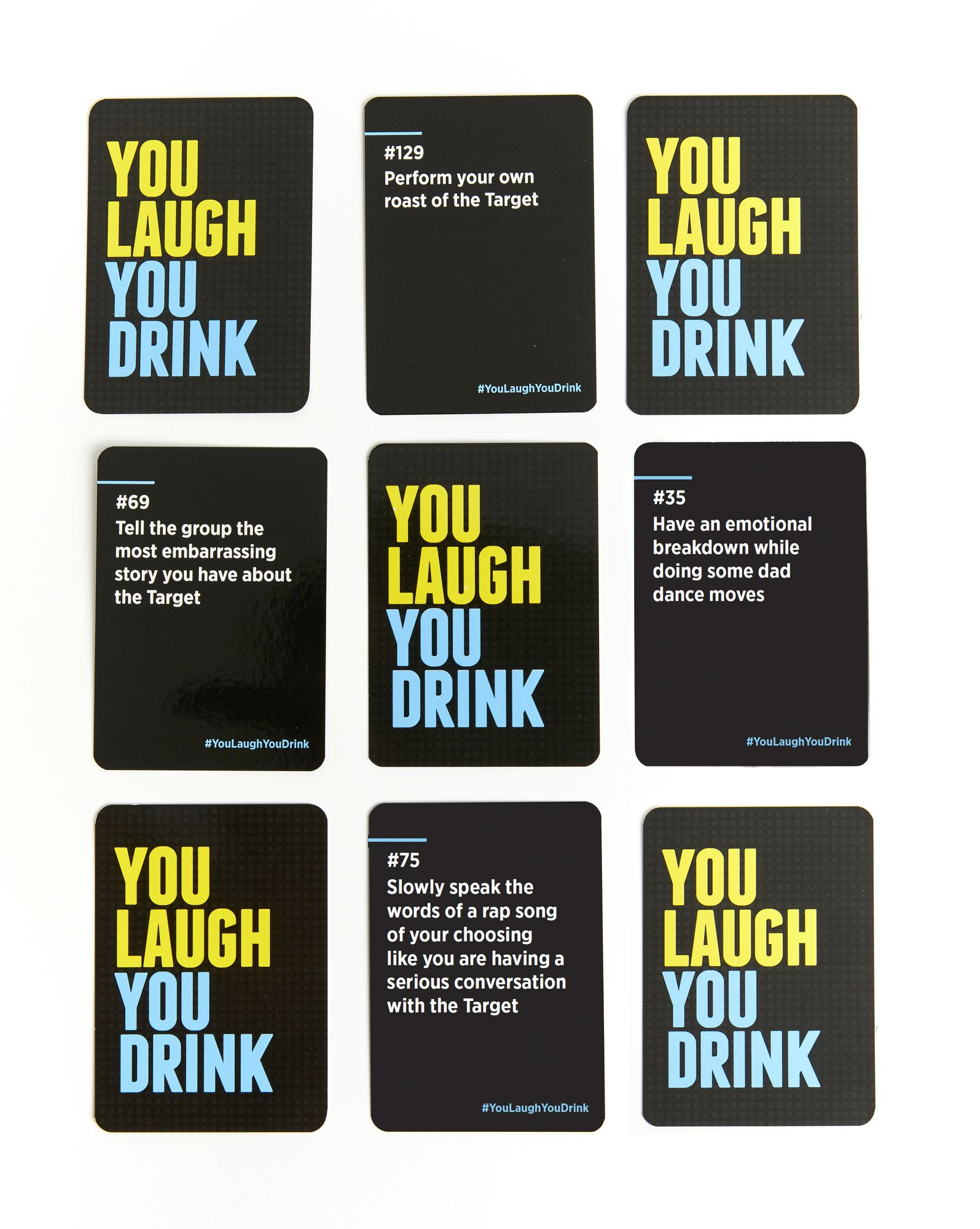 You Laugh, You Drink Party Game