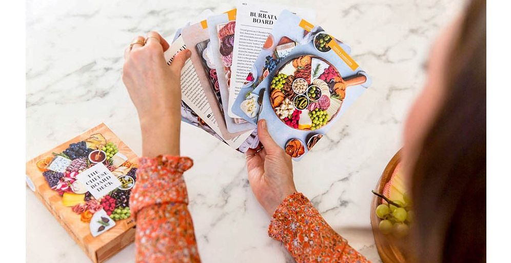 The Cheese Board Deck: 50 Cards for Styling Spreads, Savory and Sweet