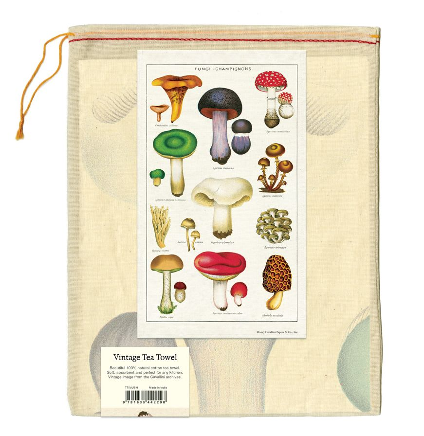 Mushroom Tea Towel