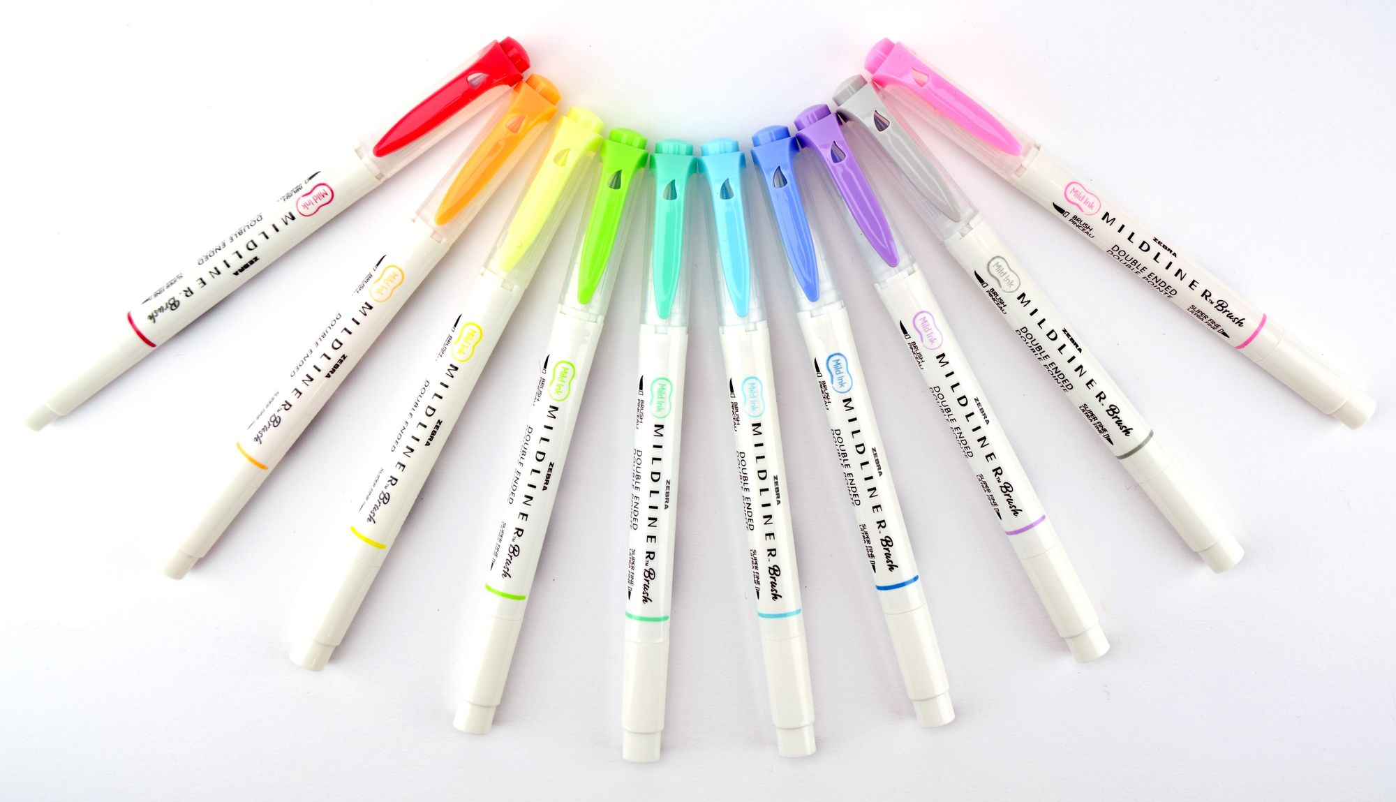 Mildliner Brush Set of 10