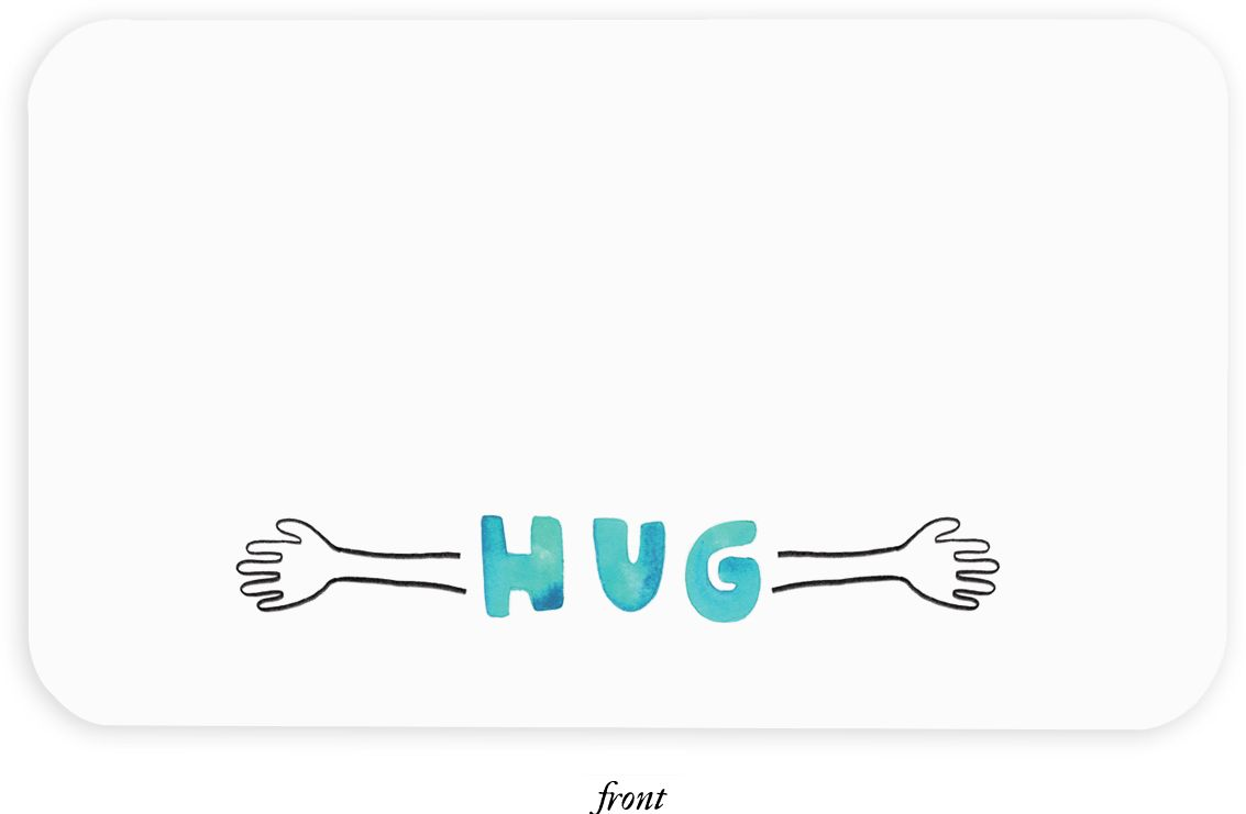 Hugs Little Notes by E. Frances Paper