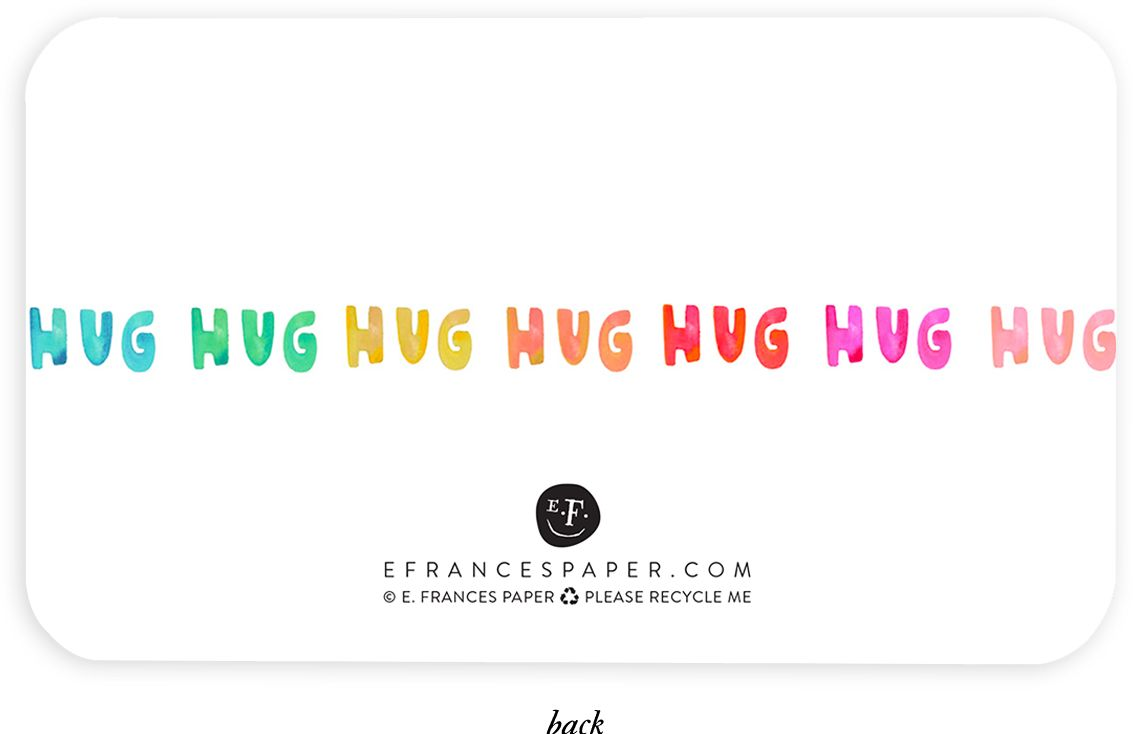 Hugs Little Notes by E. Frances Paper
