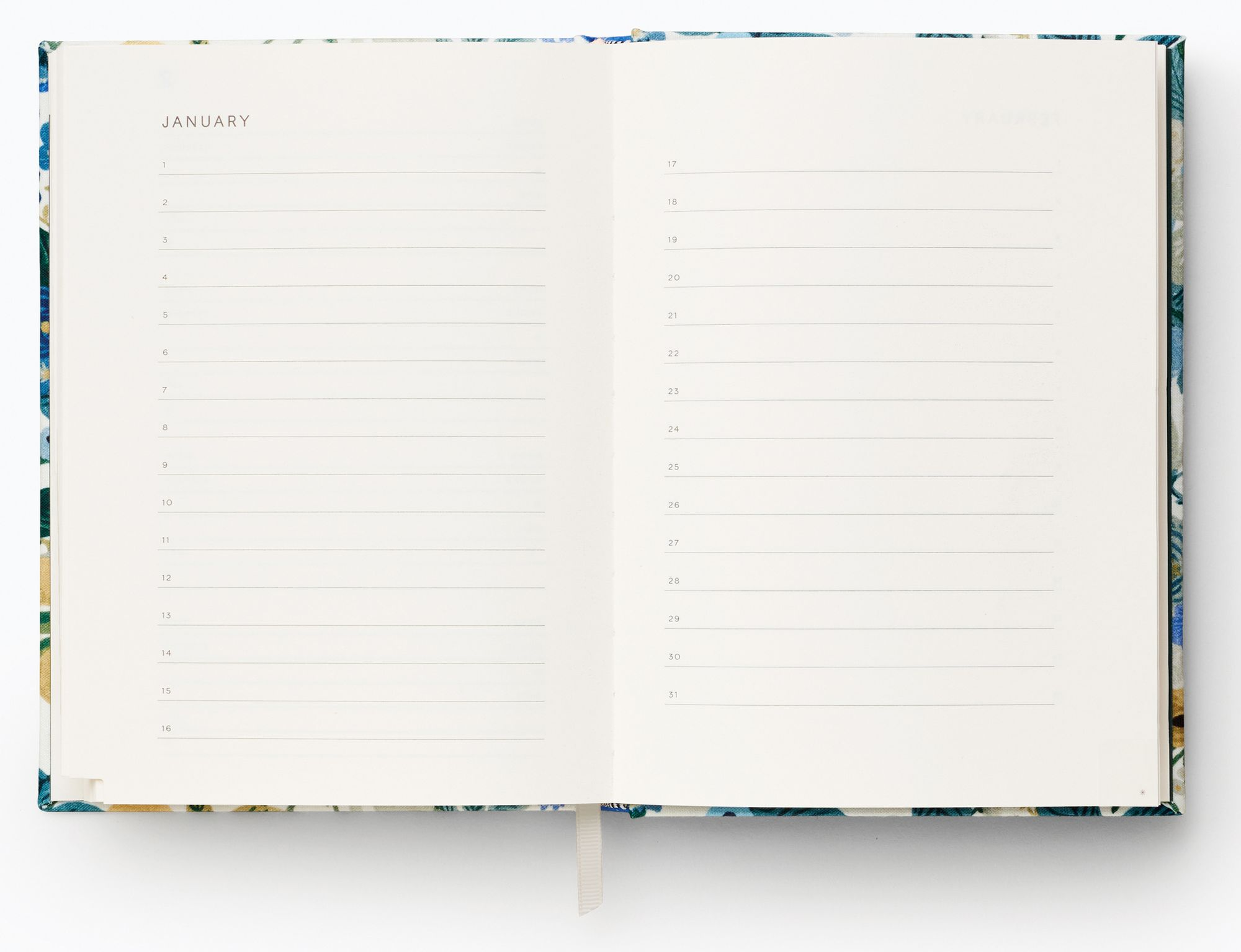 Blue Garden Party Address Journal