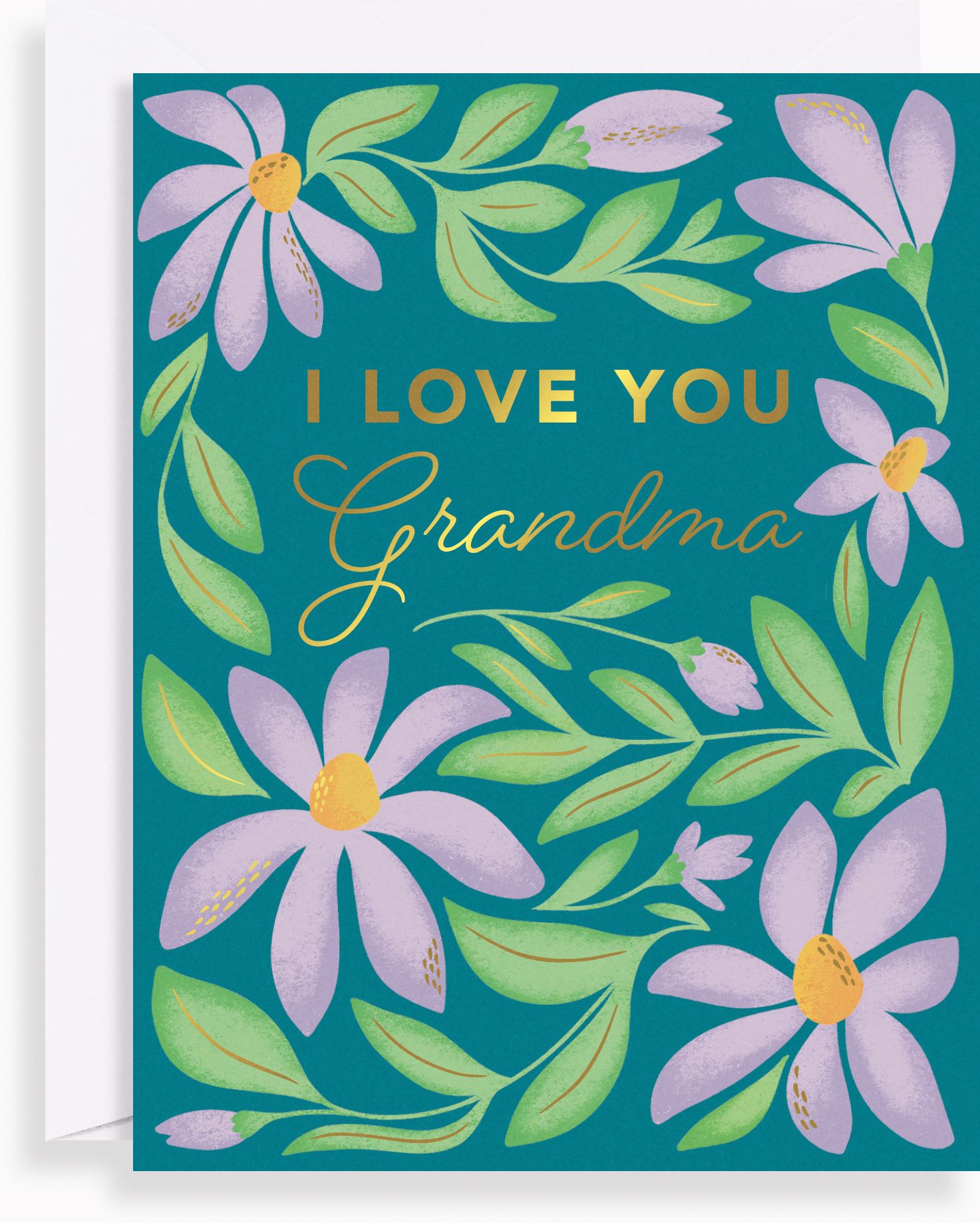 Mother's Day Greeting Card - Grandma Floral