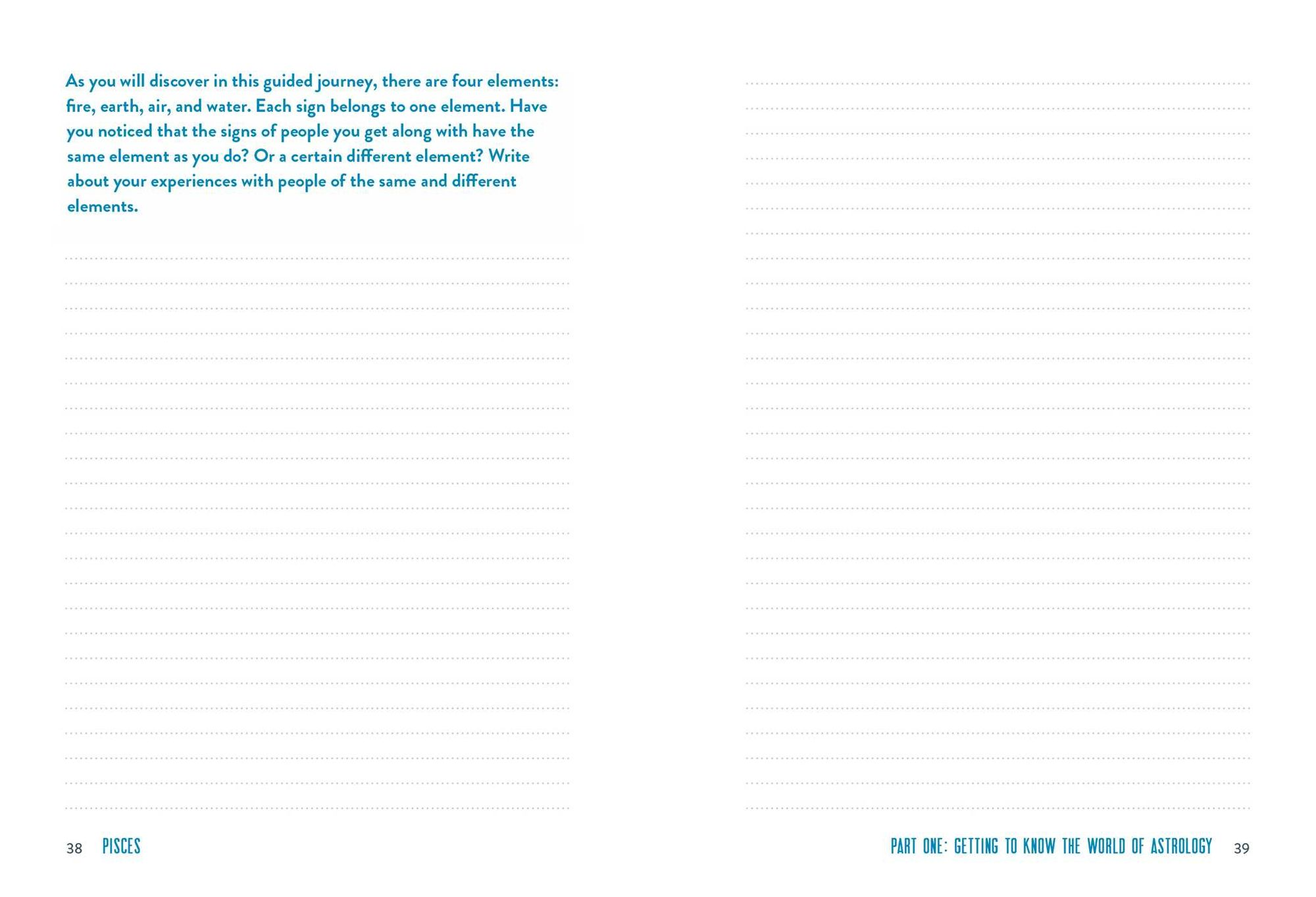 Pisces A Guided Journal