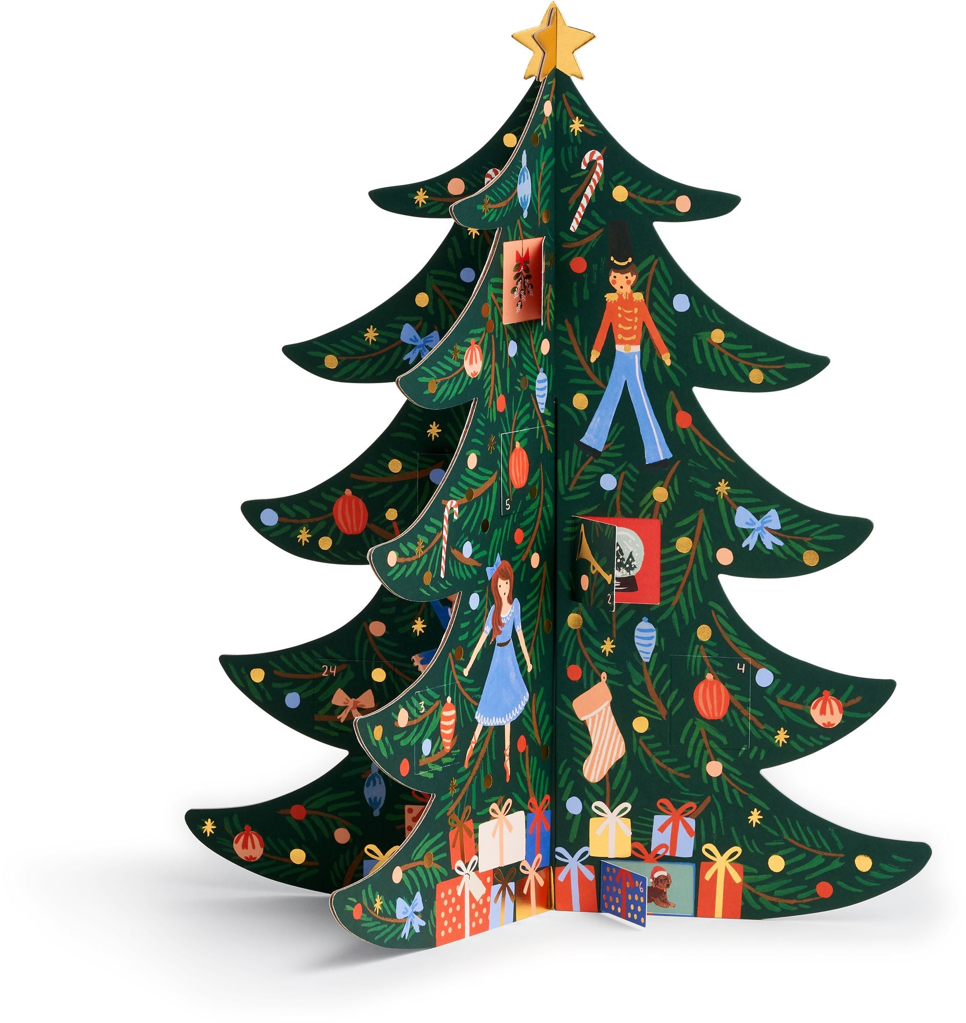 Christmas Tree Advent Calendar