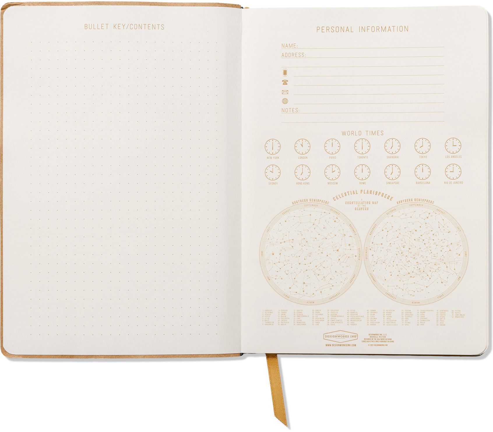 Midnight Vegan Leather Journal