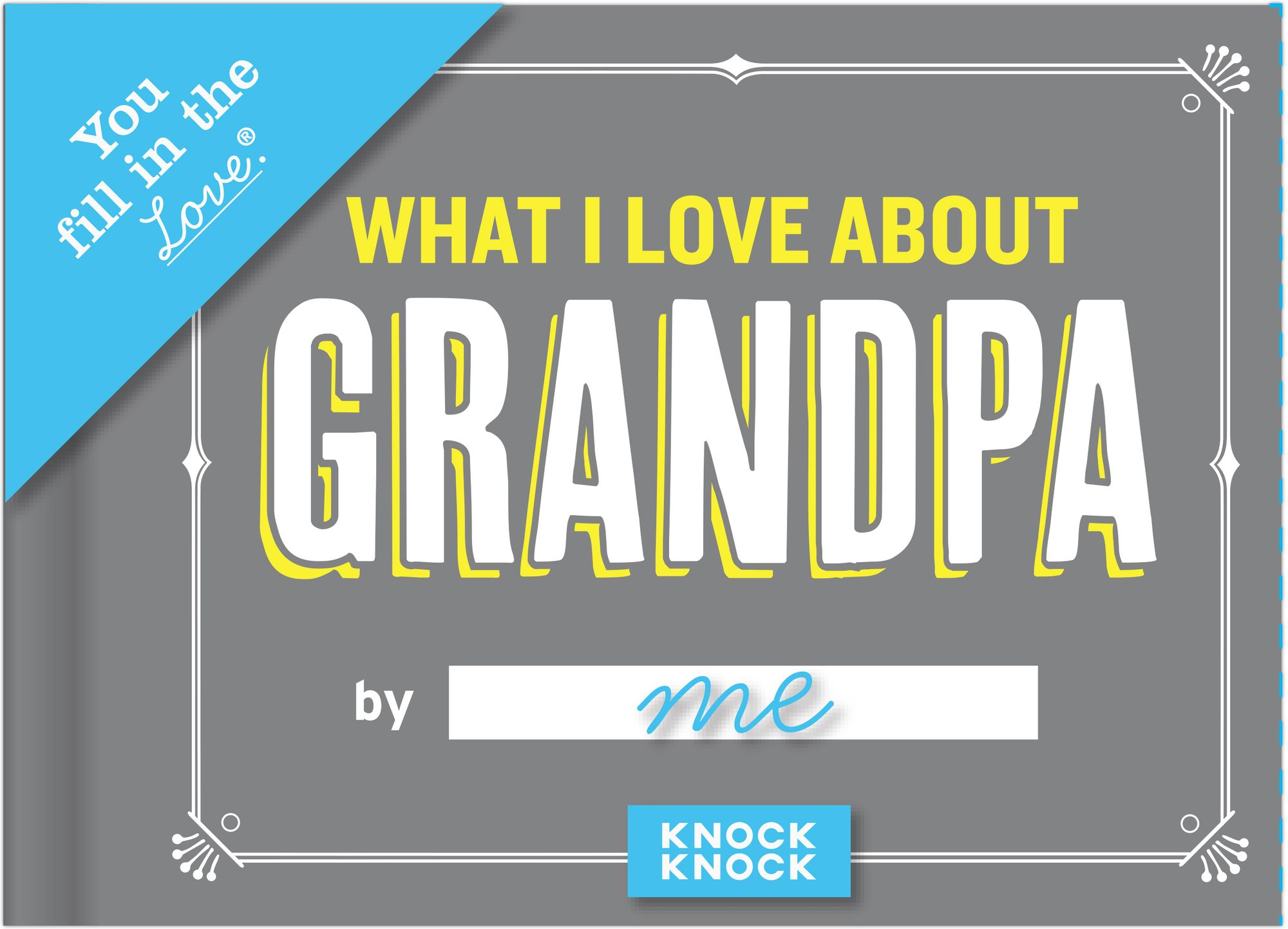 What I Love About Grandpa Book