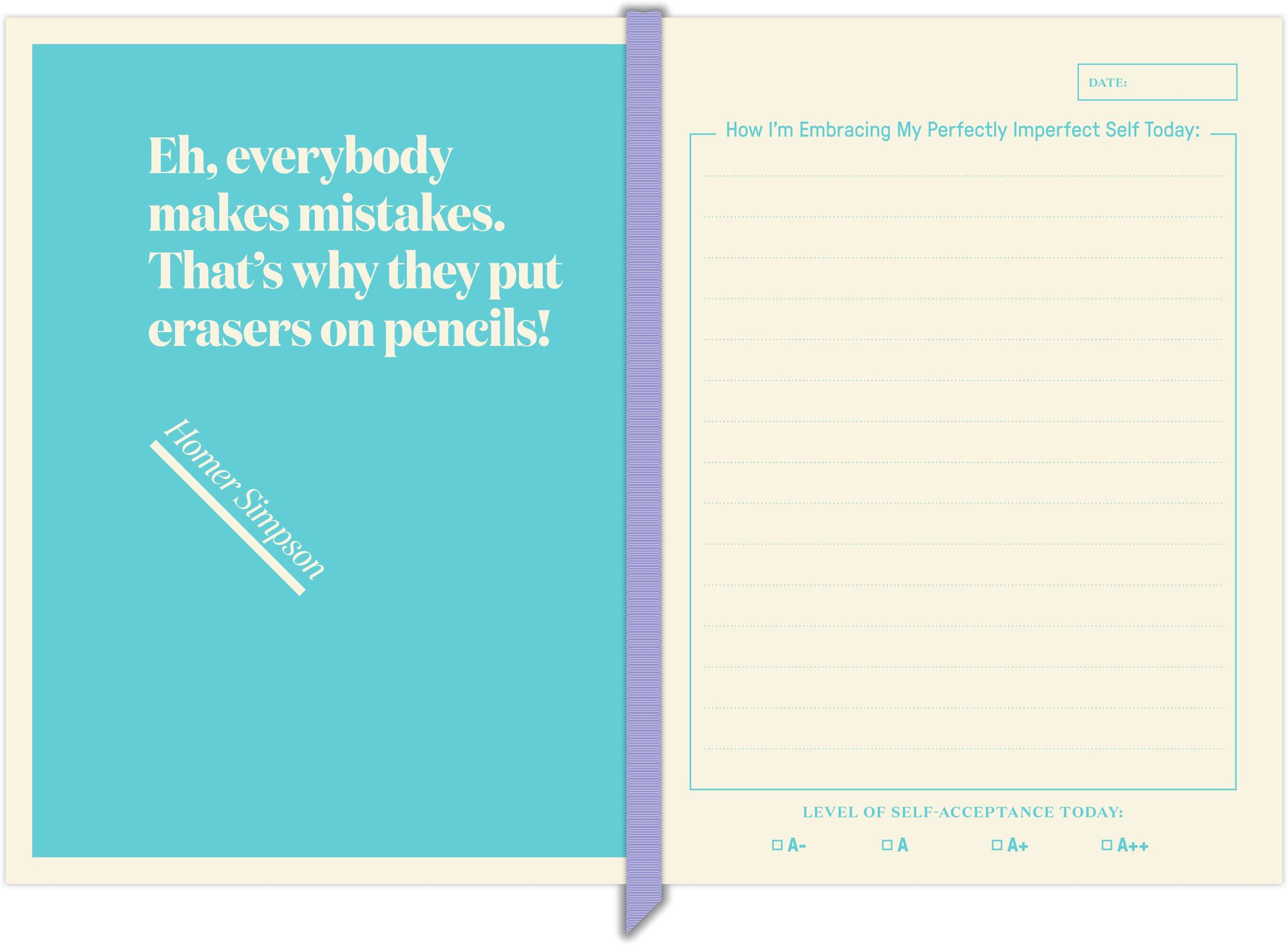 I'm Perfectly Imperfect Inner-Truth Journal (Ombre Edition)