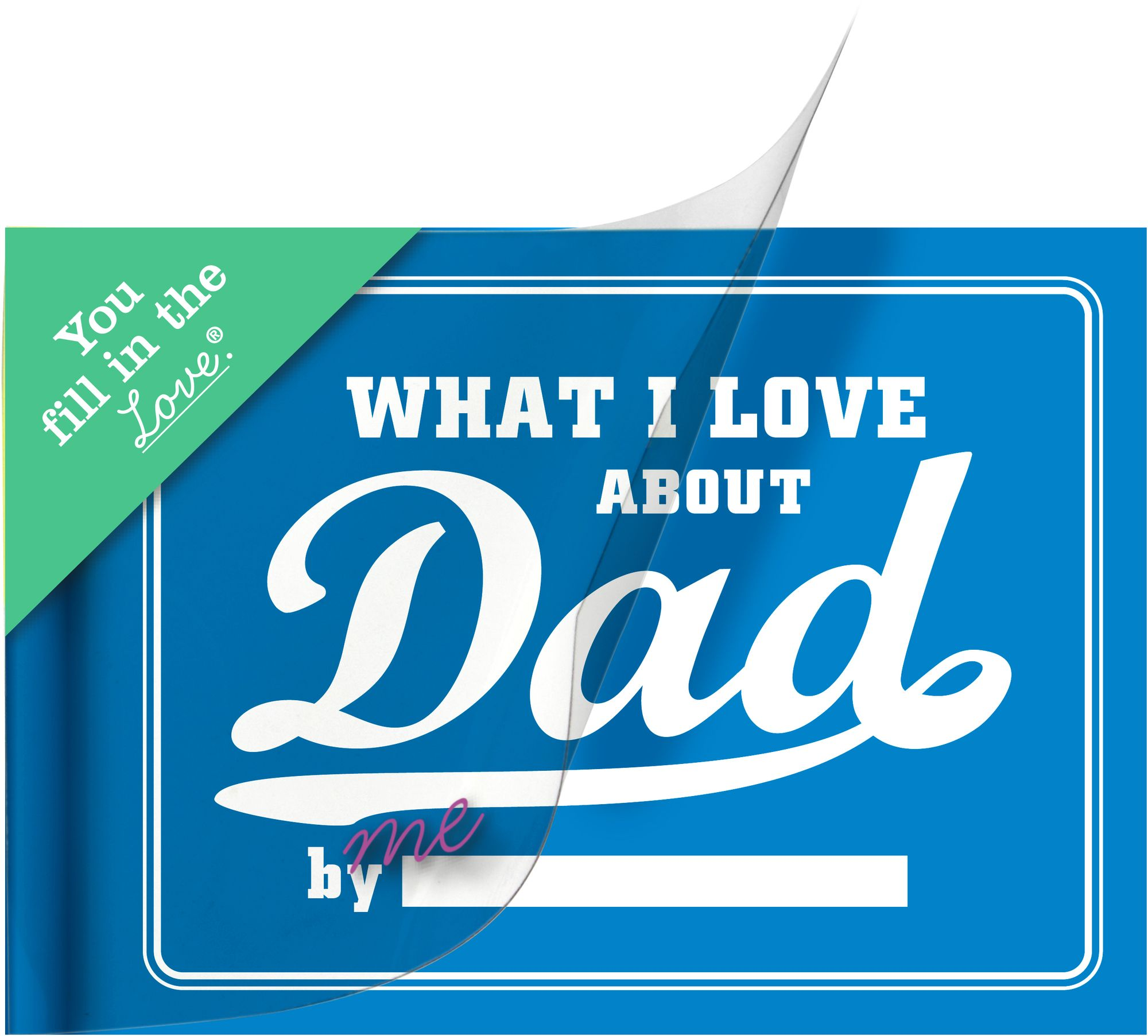 What I Love About Dad Journal