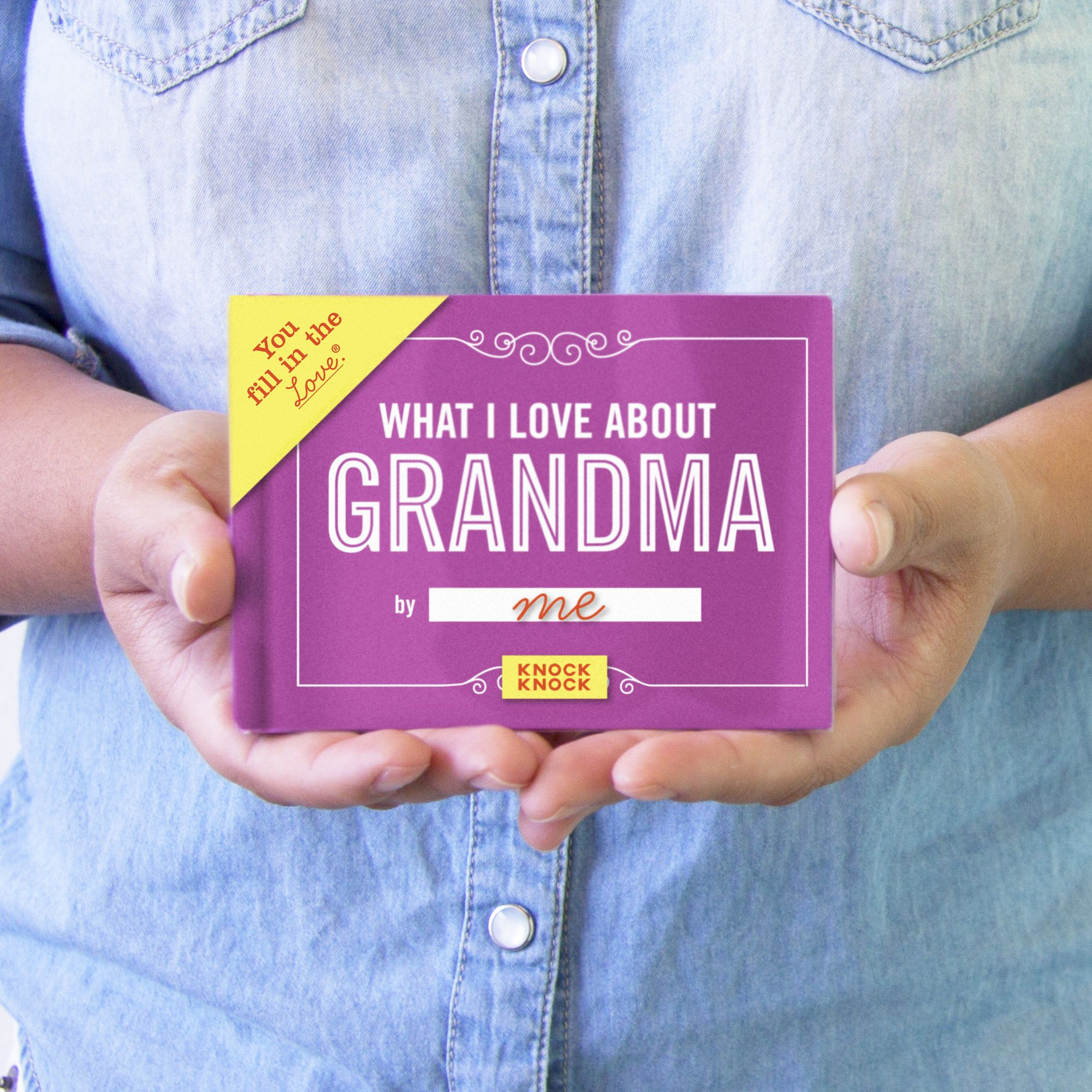 What I Love About Grandma Journal