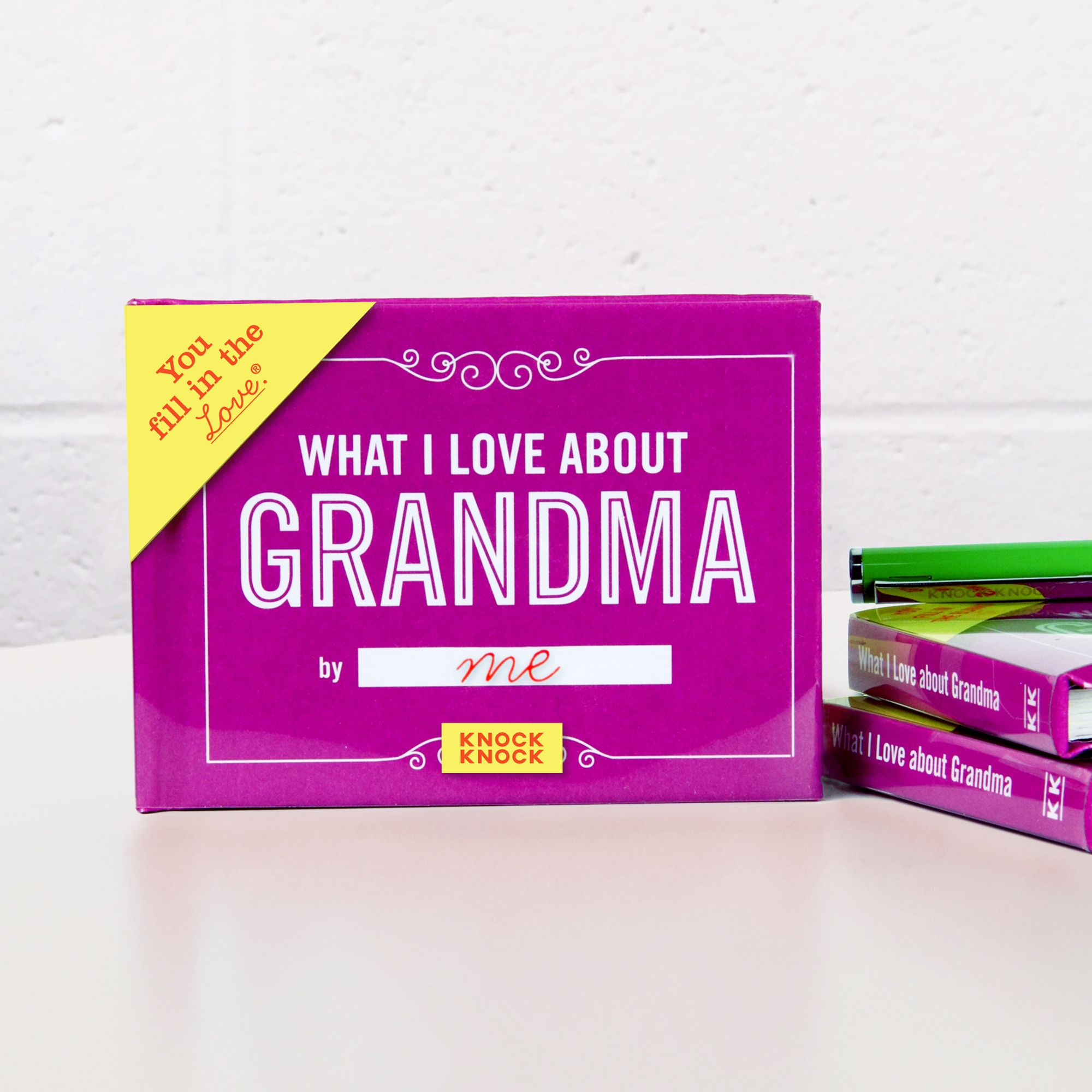 What I Love About Grandma Journal