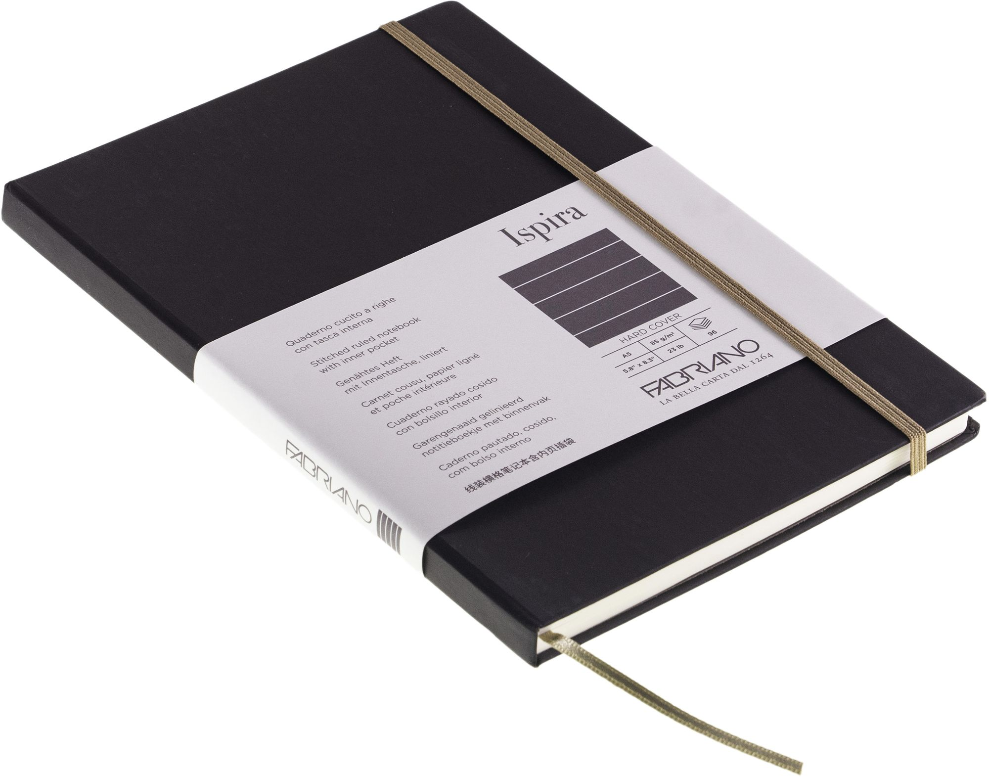 Ispira Brown Lined Journal