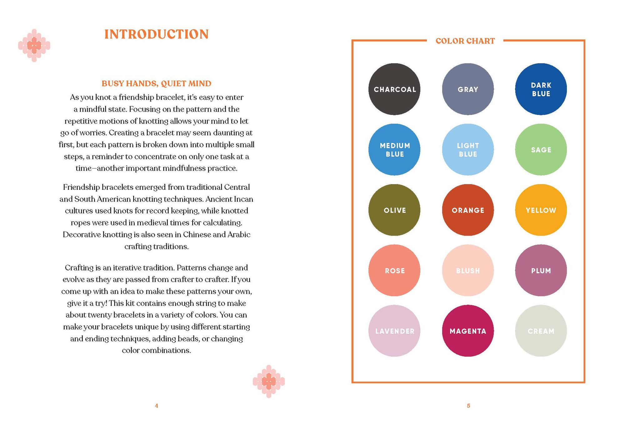 Mindful Crafts: Calm Vibes Friendship Bracelet Kit