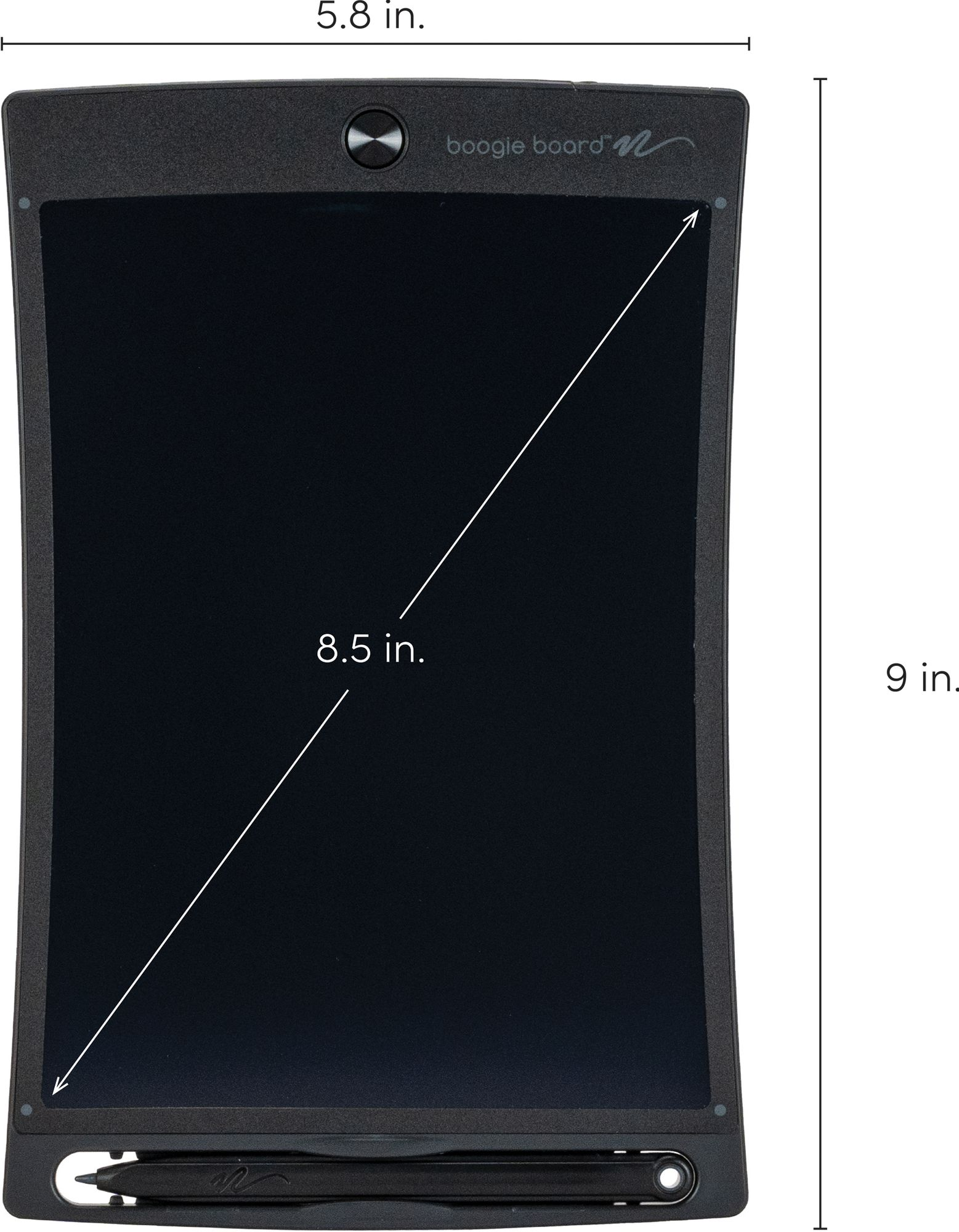 Jot 8.5" Writing Tablet Gray