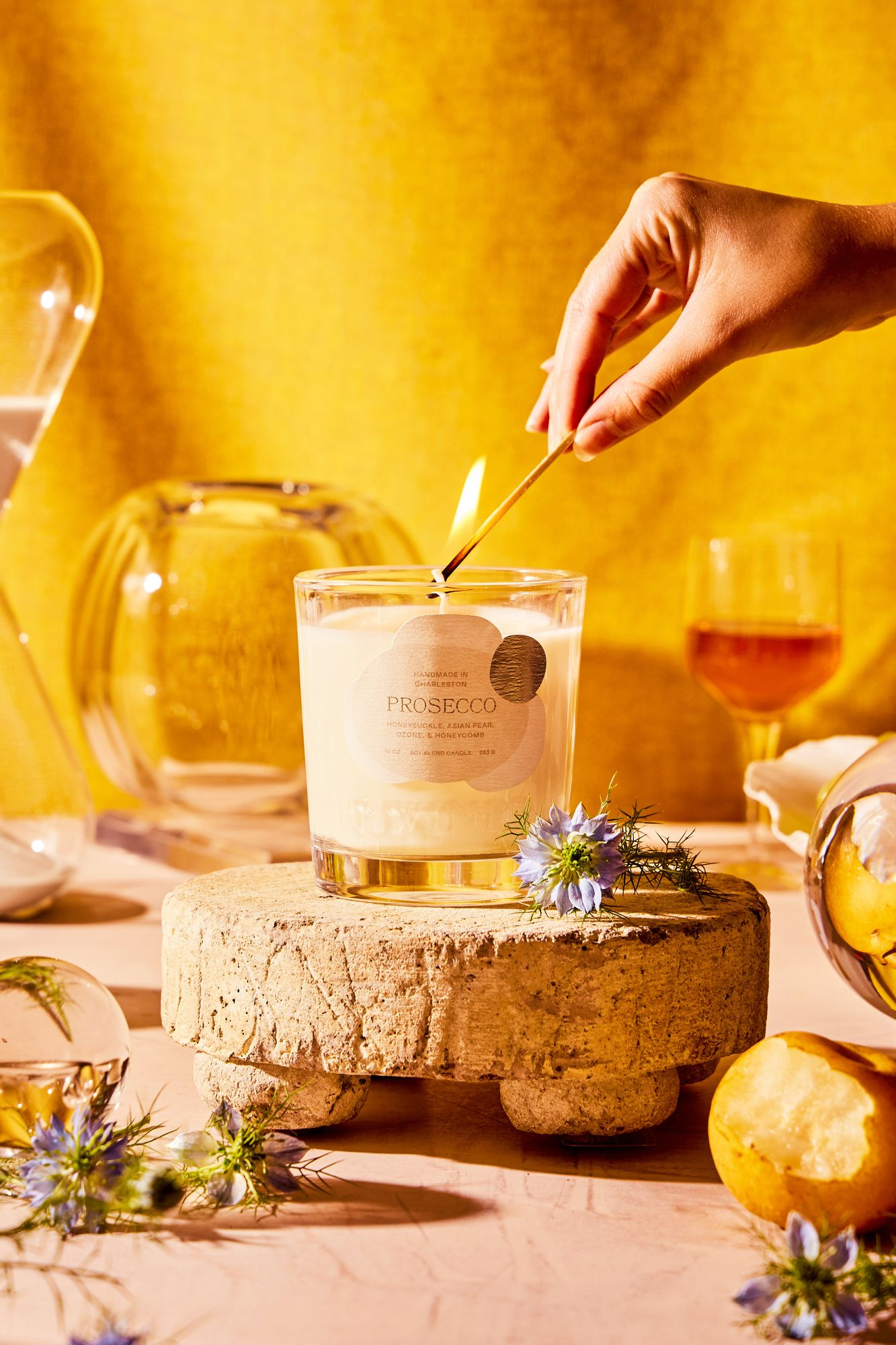 Rewined Prosecco Candle