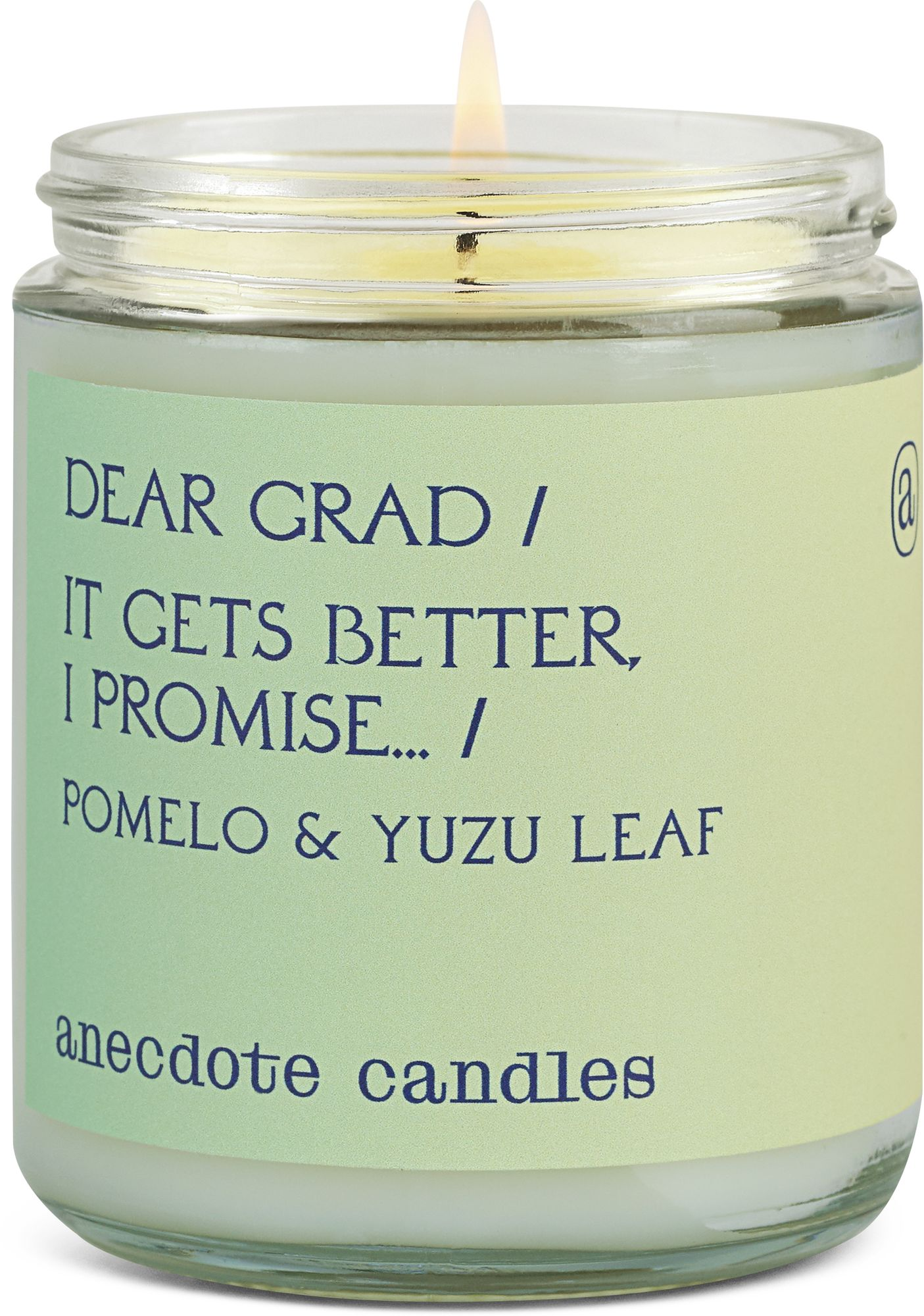 Dear Grad Glass Jar Candle