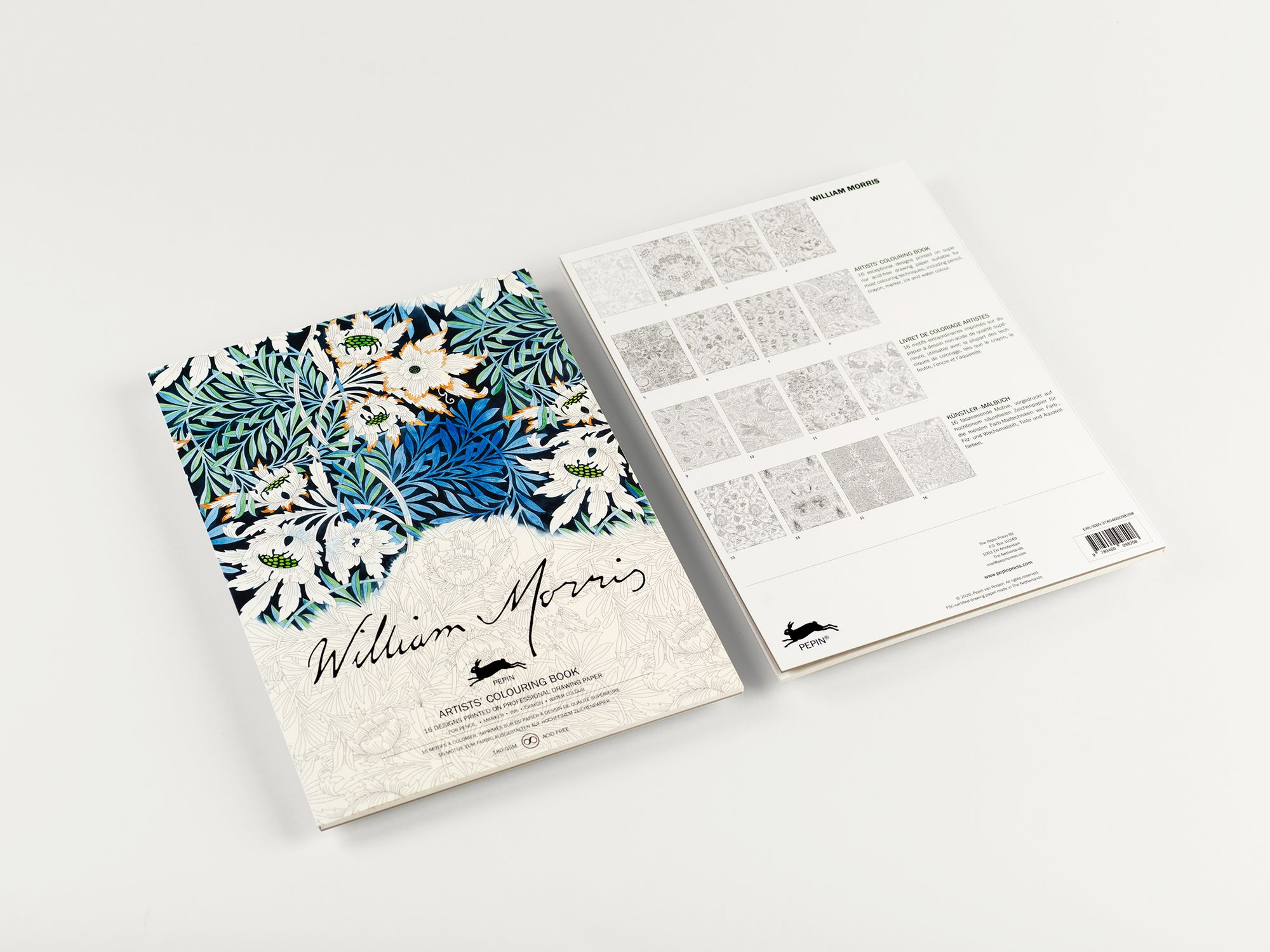 William Morris Artists' Colouring Book