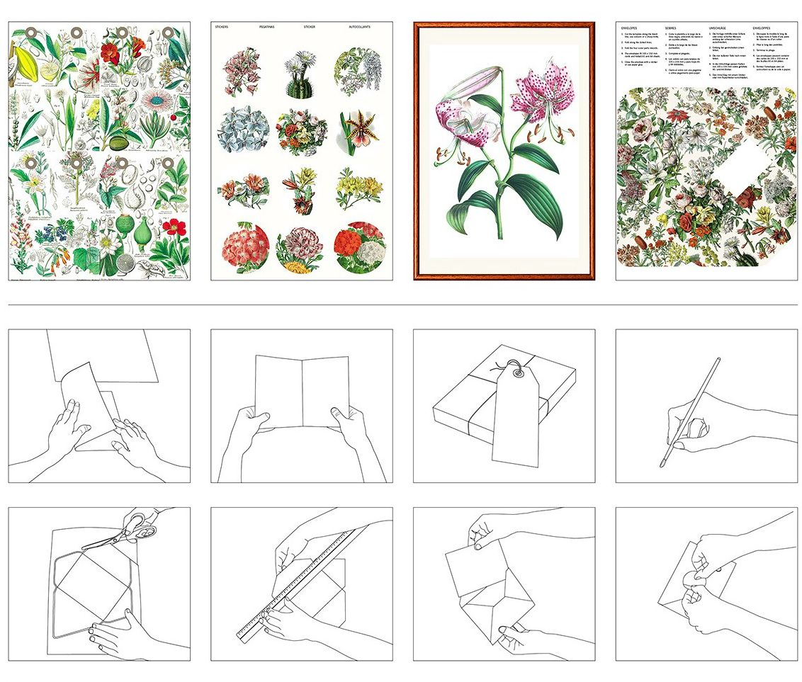 Flowers Papercraft Book