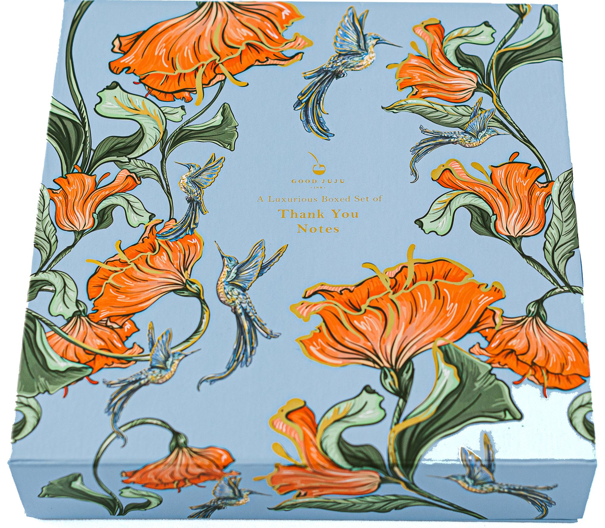 Hummingbird Luxury Thank You Card Set