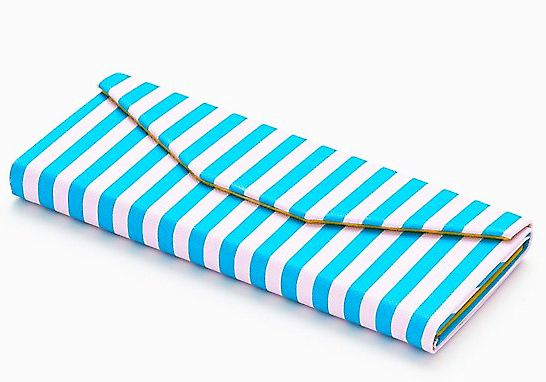 Striped Sunglasses Case