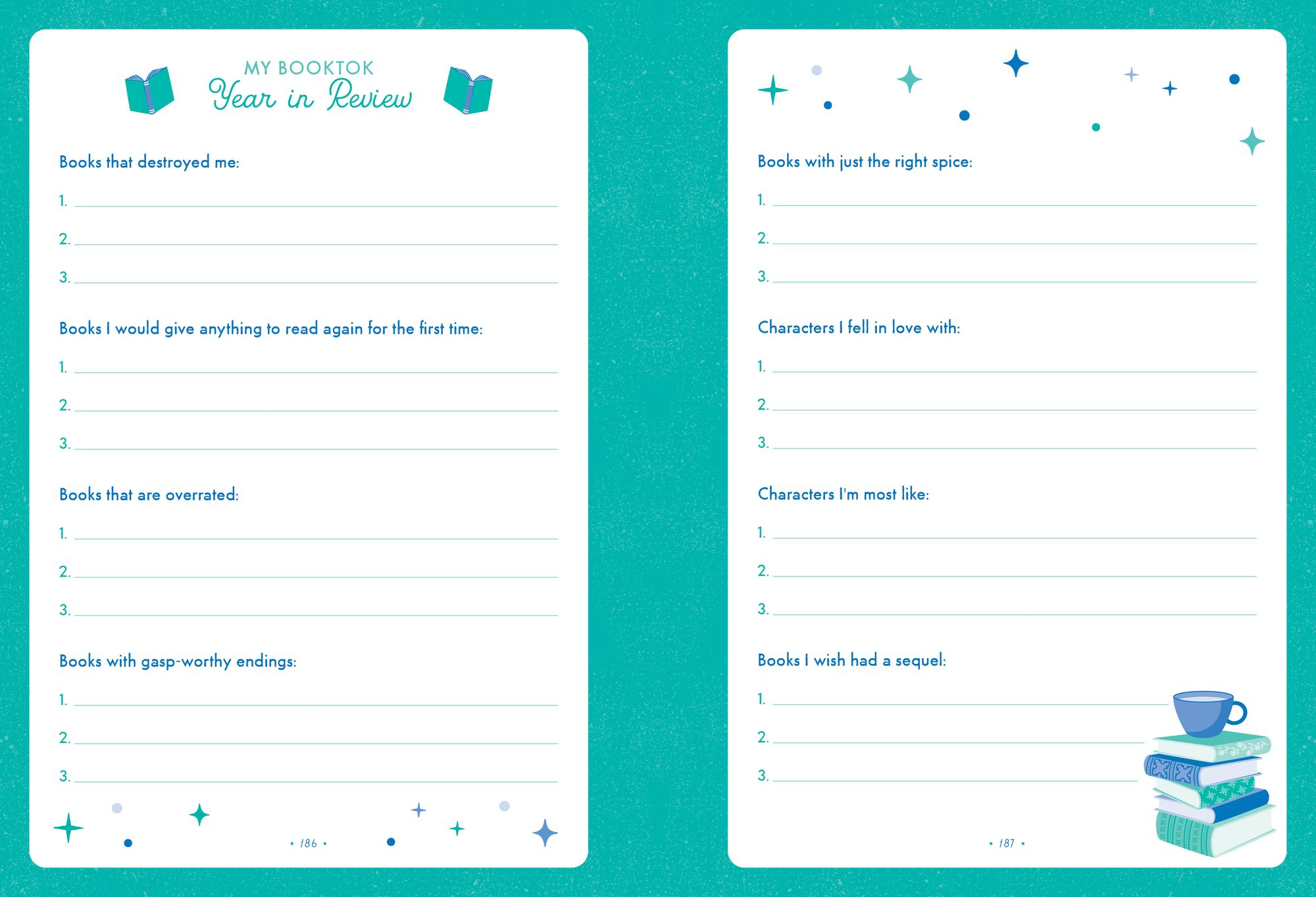 My #BookTok Reading Journal: Track and Review Your Favorite Reads