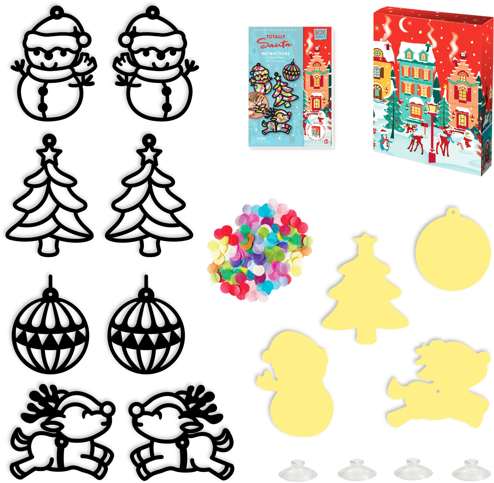 Totally Santa Light Catchers