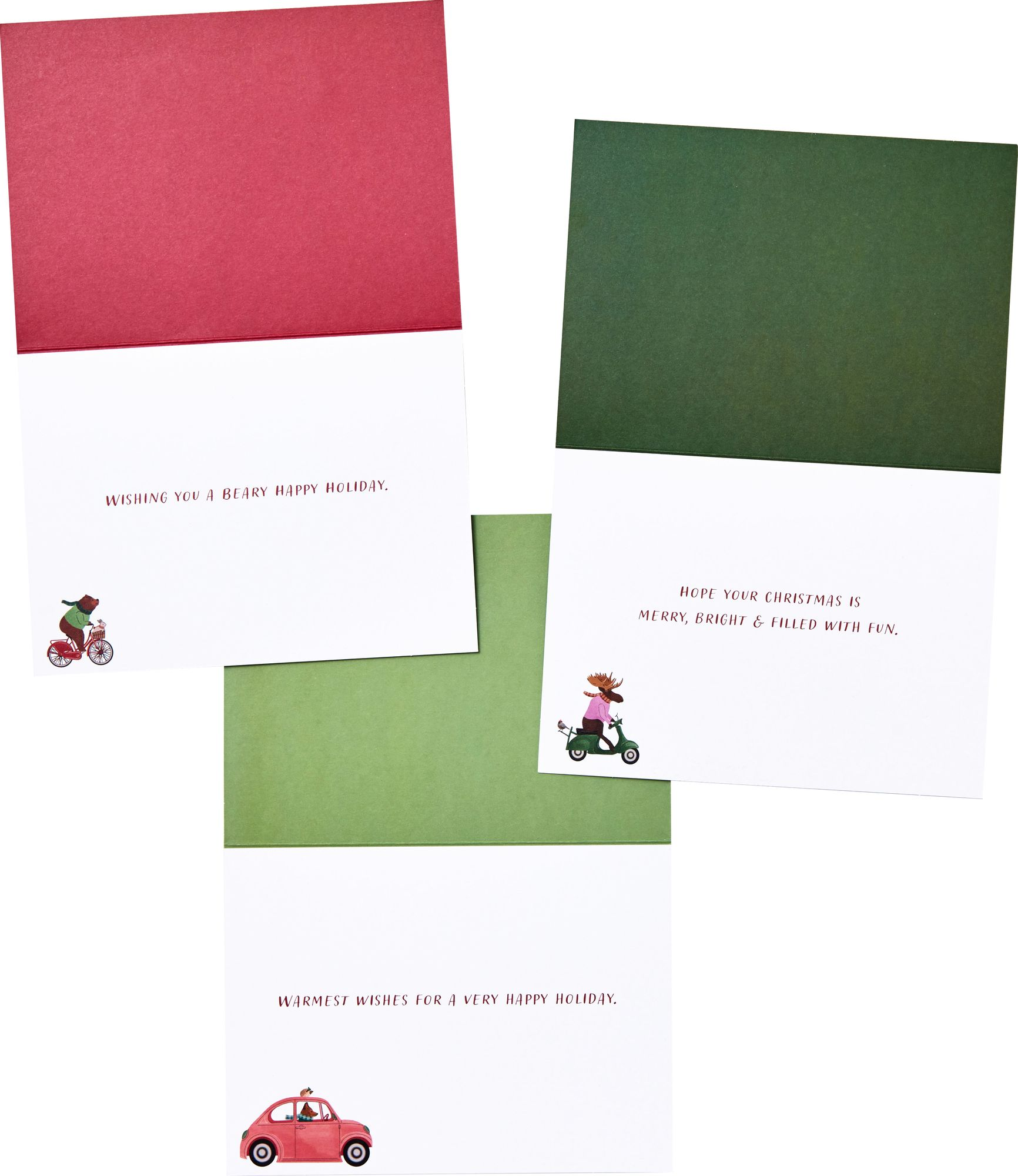 Christmas Crusing Critters Stationery Set