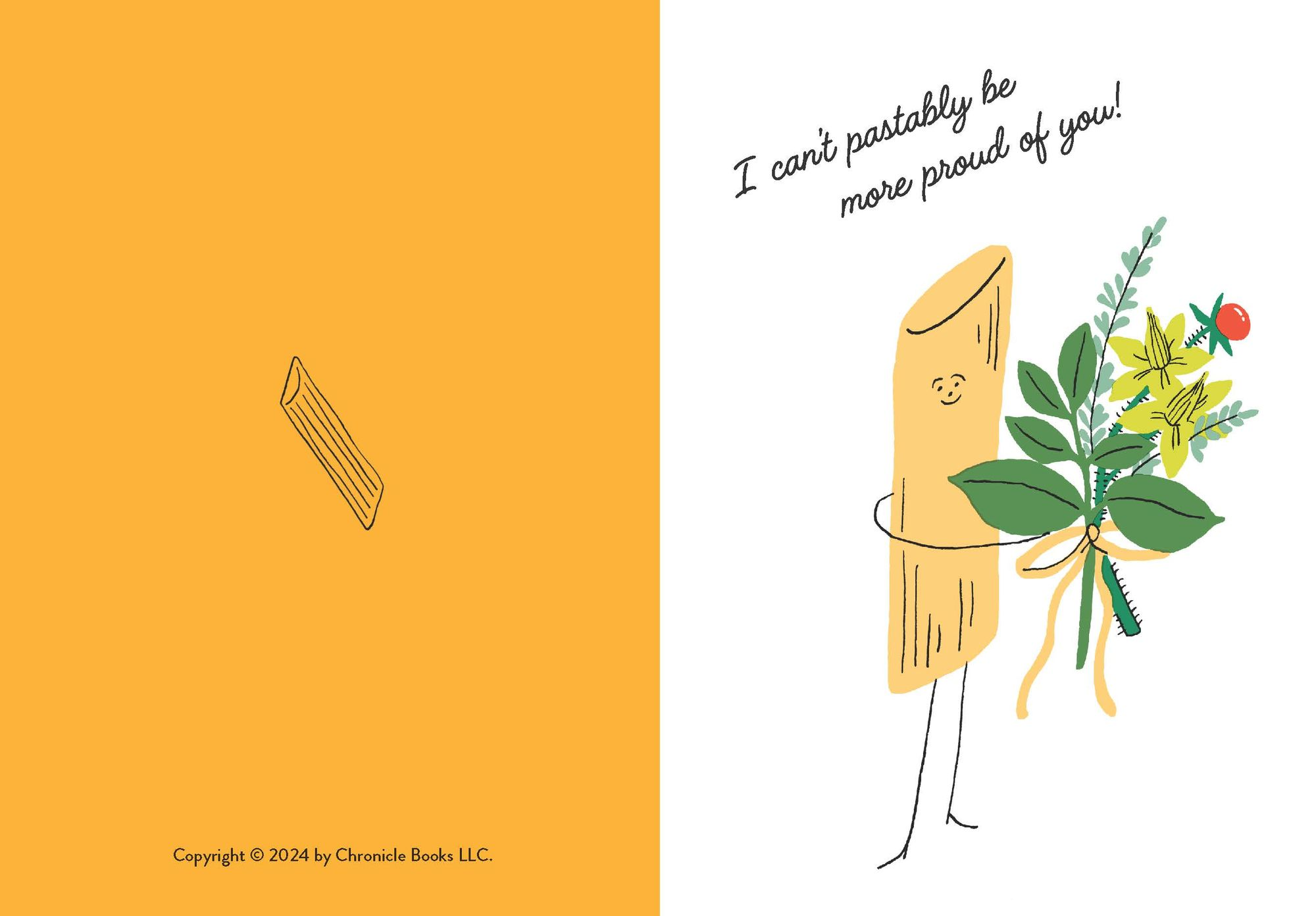 Penne Pals: 12 Pasta Pun Notecards & Envelopes