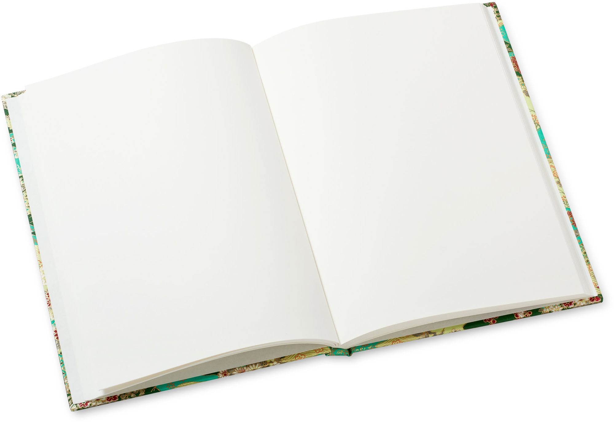 Turquoise Floral Heritage Notebook