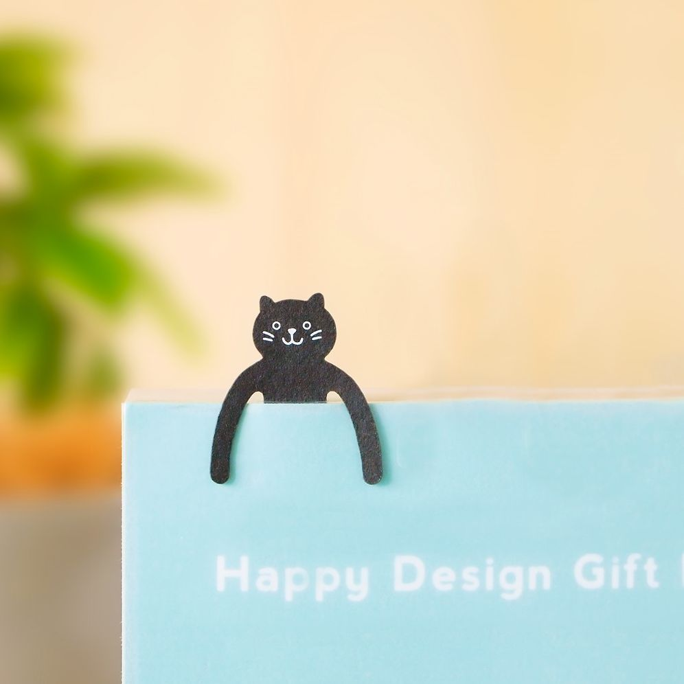 Black Cat Clip Family, Set of 5