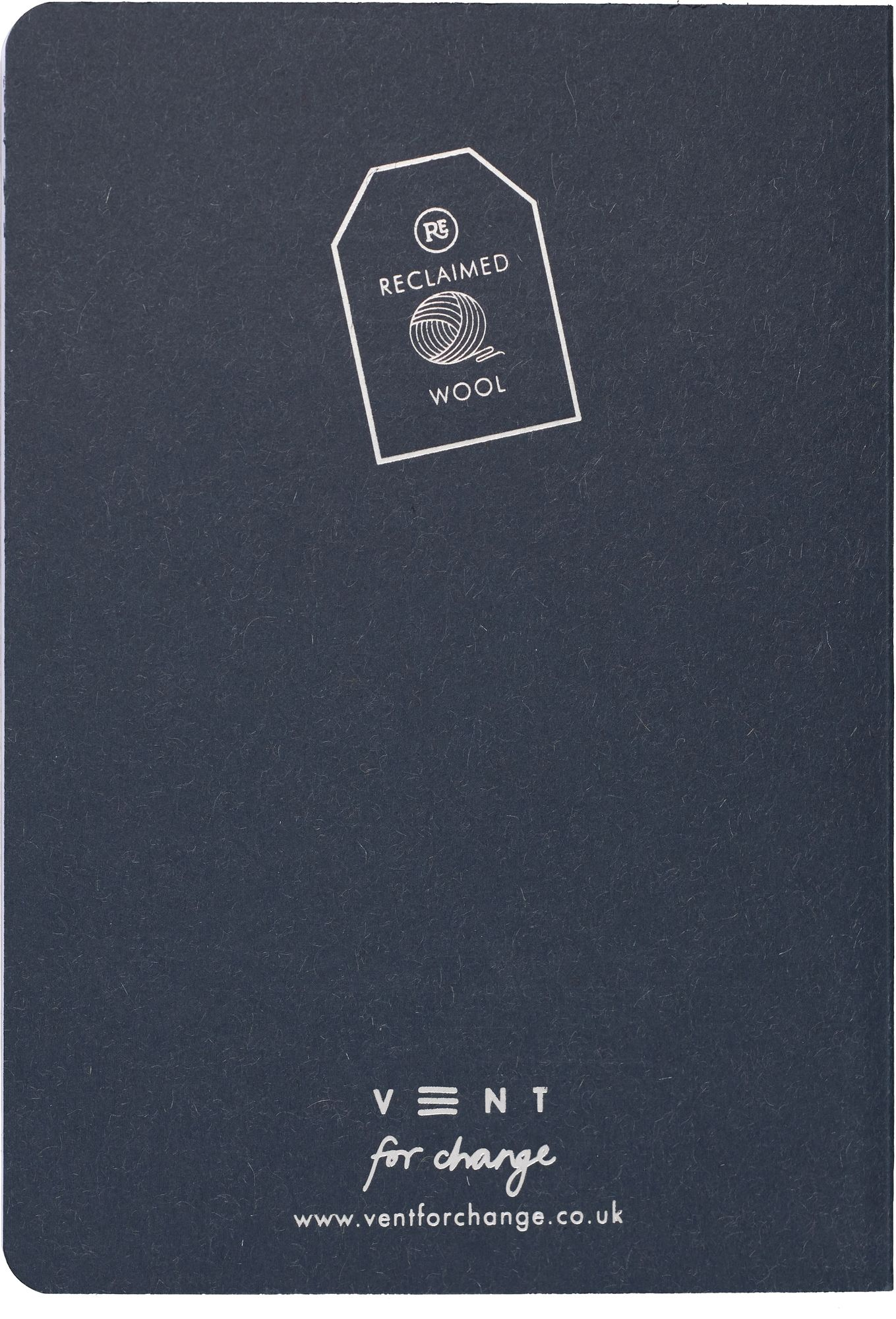 Reclaim Blue Wool Recycled Notebook