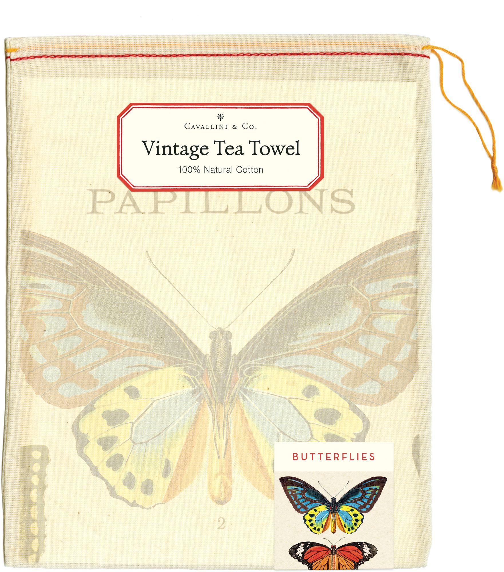 Butterflies Tea Towel