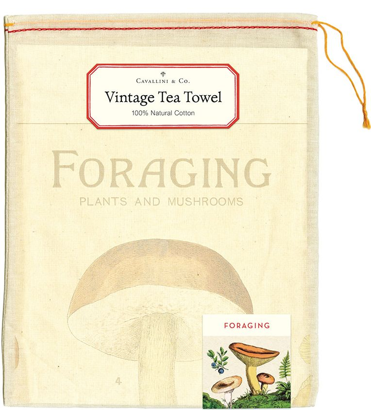 Cavallini & Co. Foraging Tea Towel