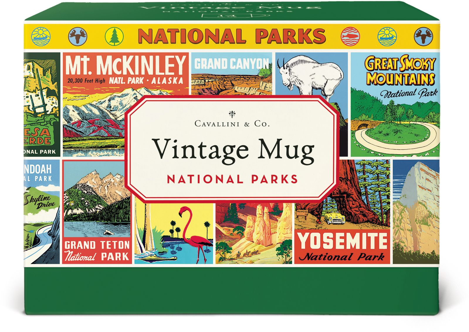 Cavallini & Co. National Parks Mug