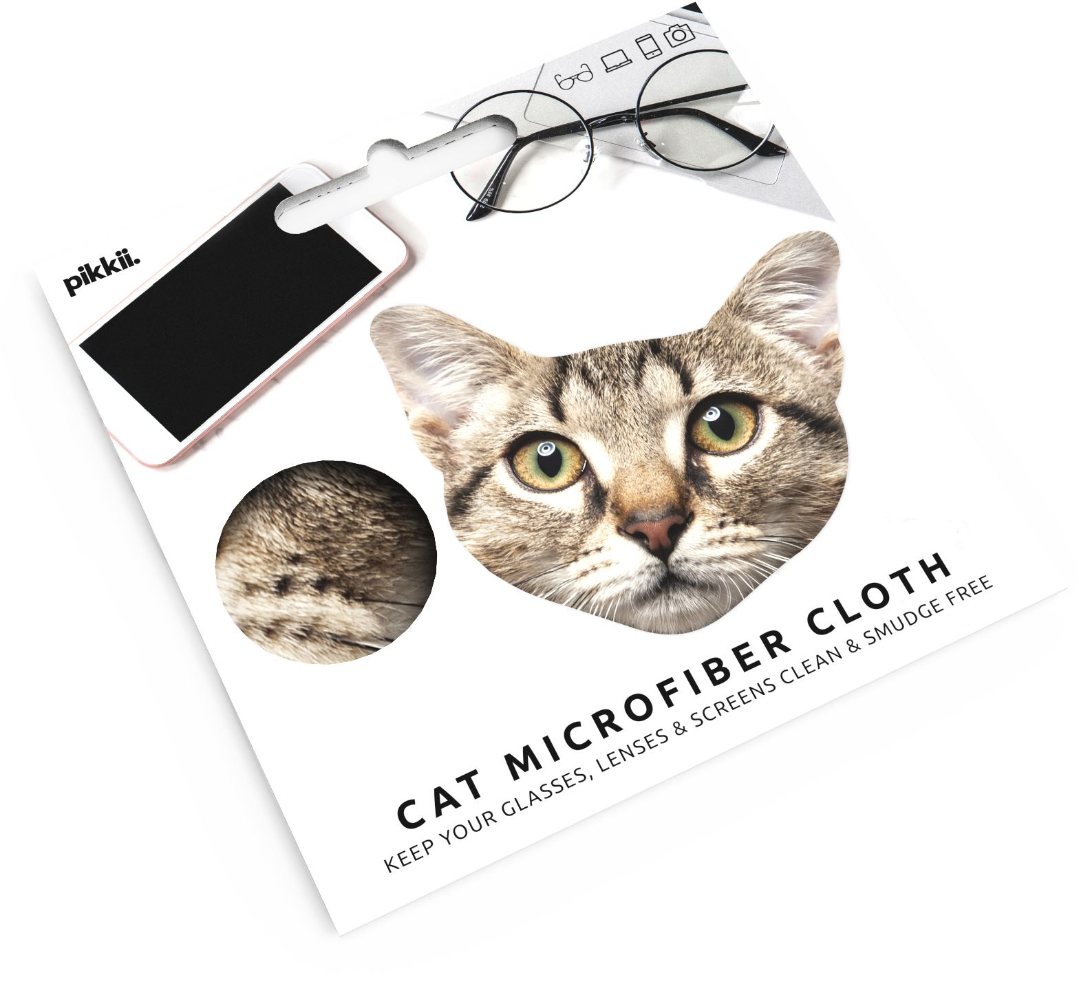 Cat Lens Cleaning Cloth