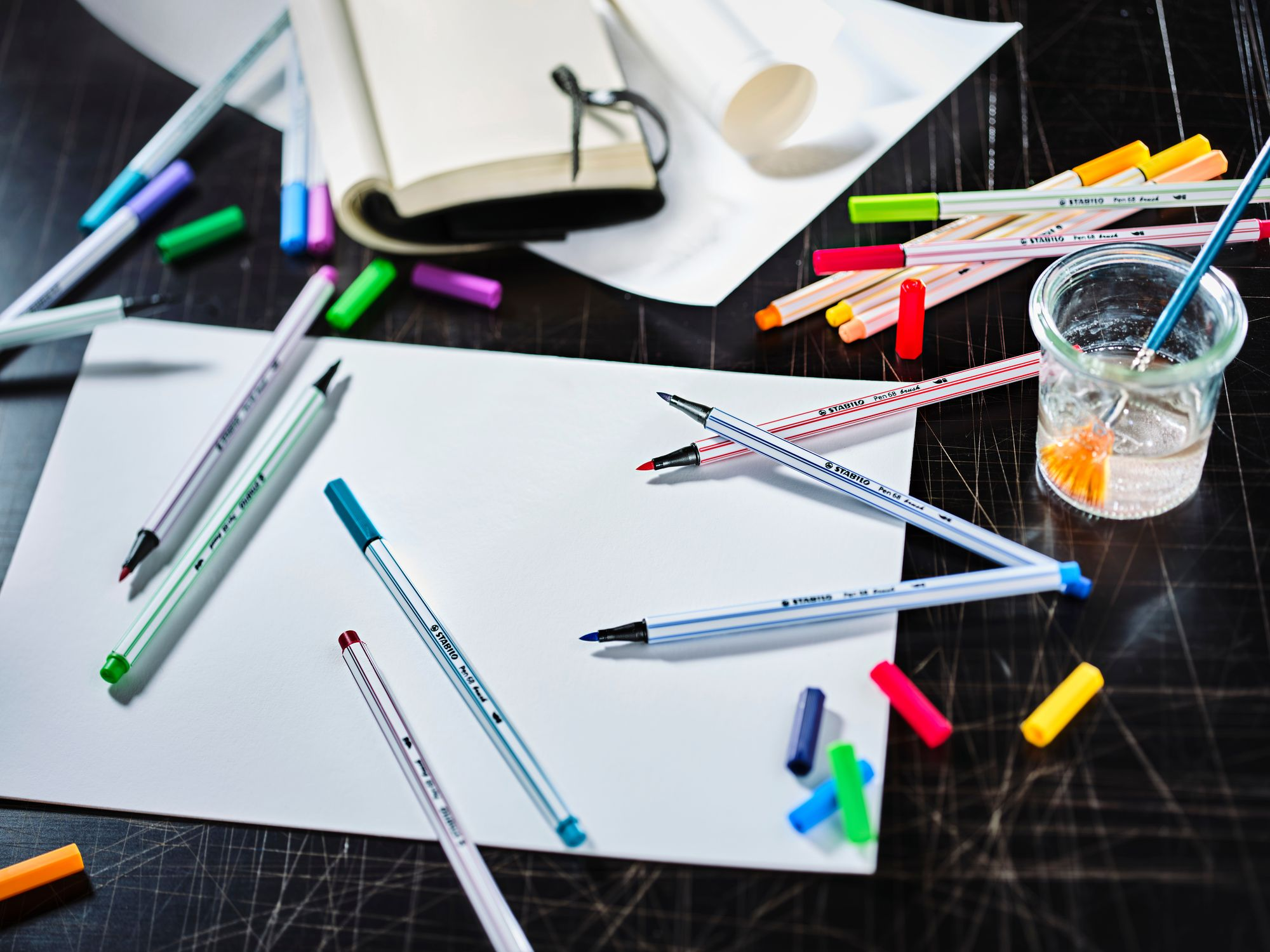 Stabilo Pen 68 Brush Pen Set