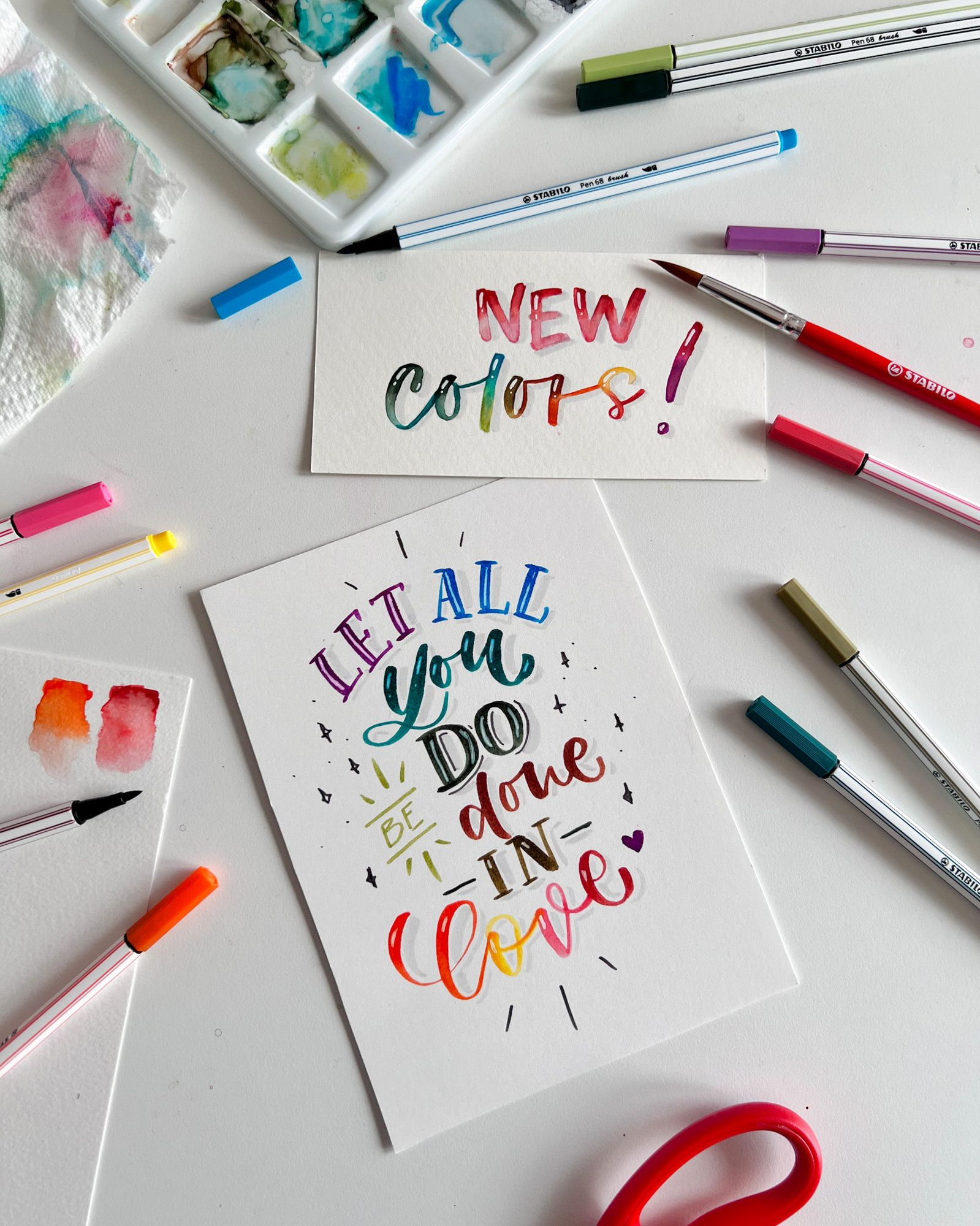 Stabilo Pen 68 Brush Pen Set