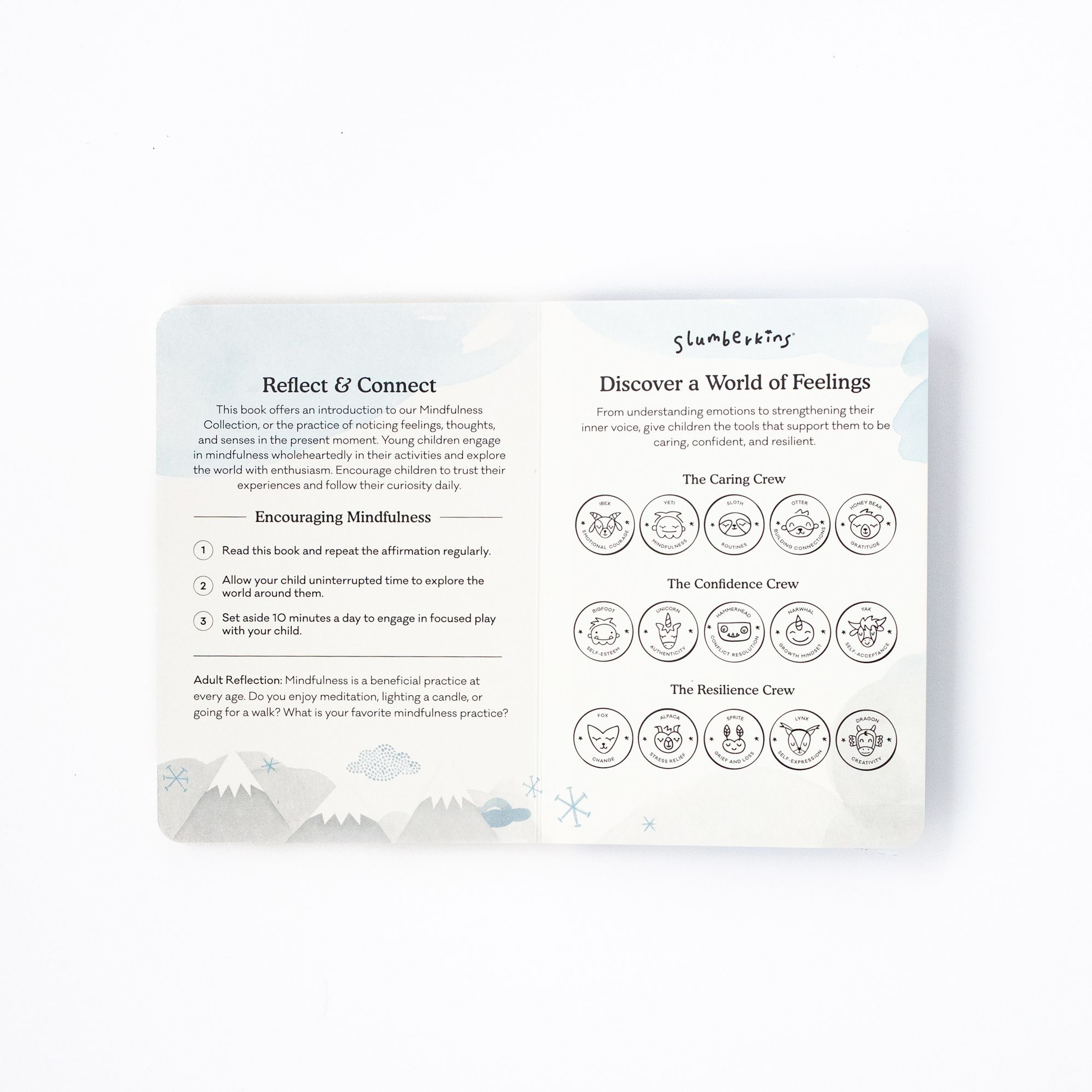 Yeti's Mindfulness Plush & Book Set